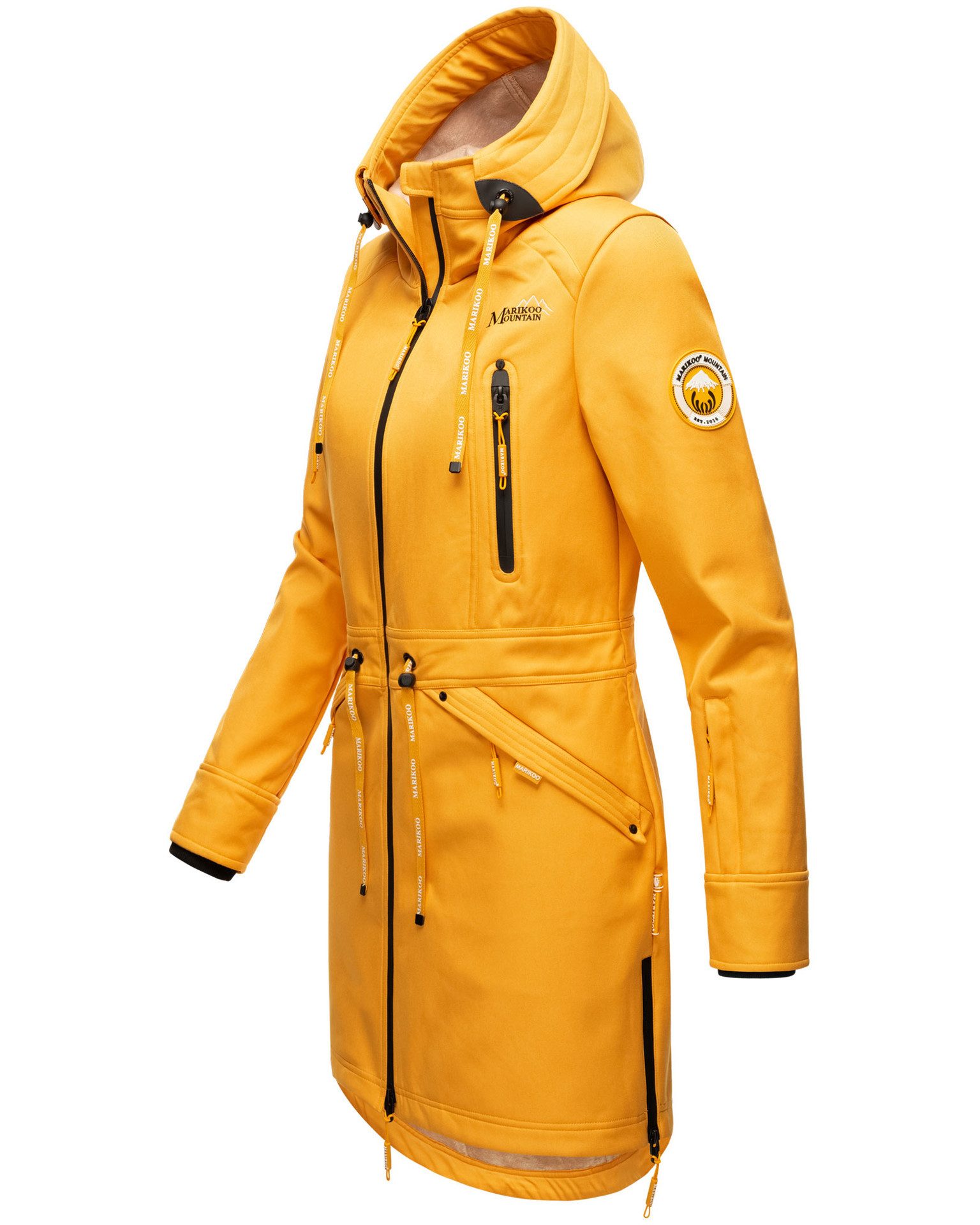 Marikoo Softshelljacke mit warmen Teddyfleece