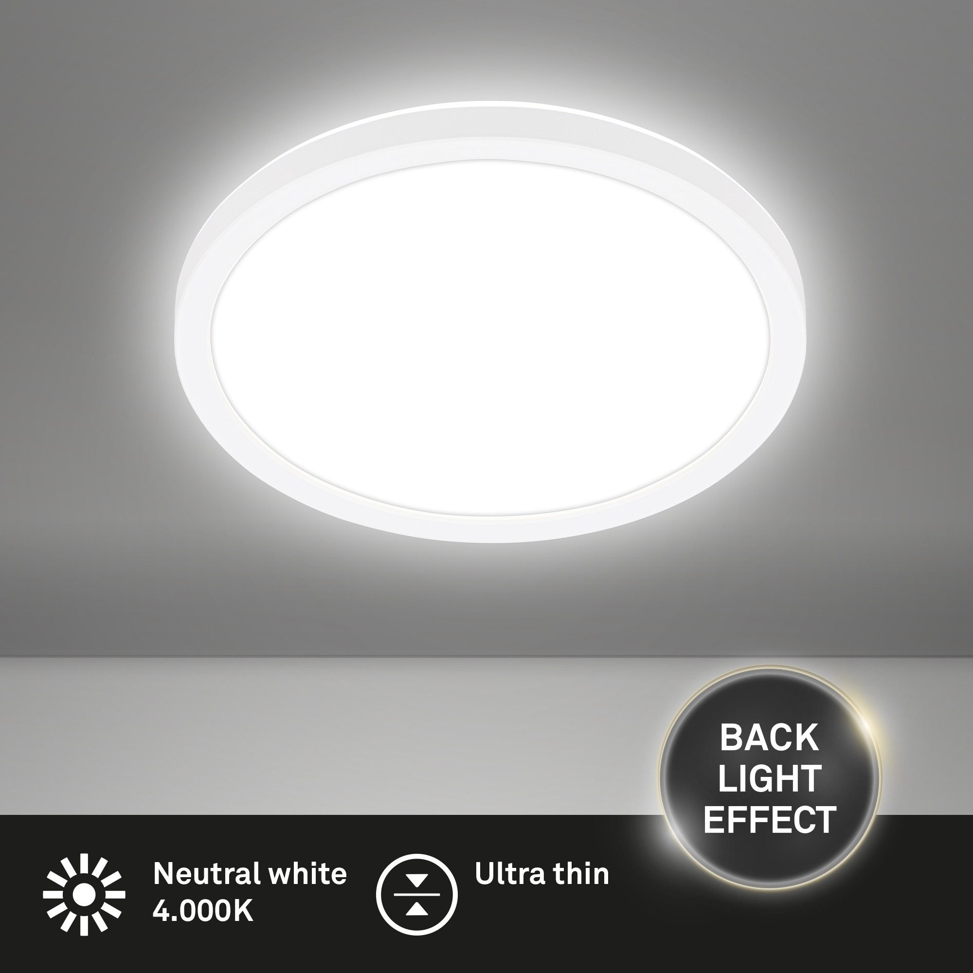 Briloner Leuchten Deckenleuchte LED Deckenlampe Panel günstig online kaufen