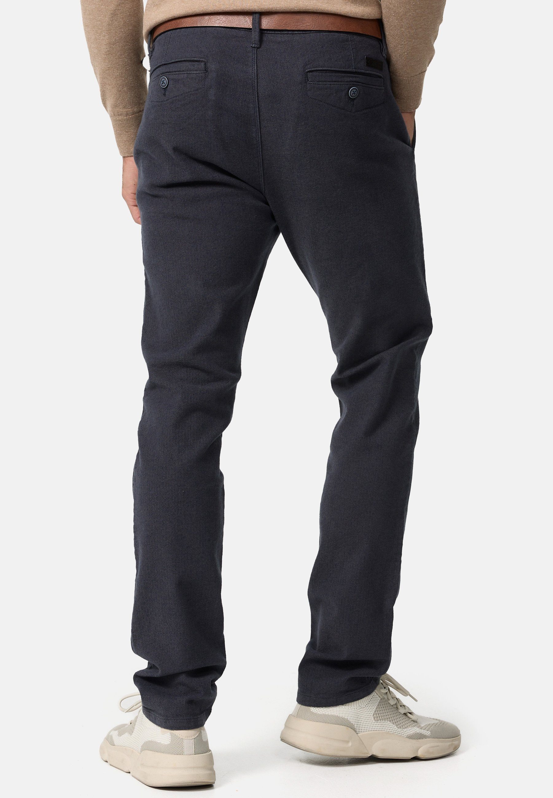 Bellon Indicode Mix INSan Navy Chinohose