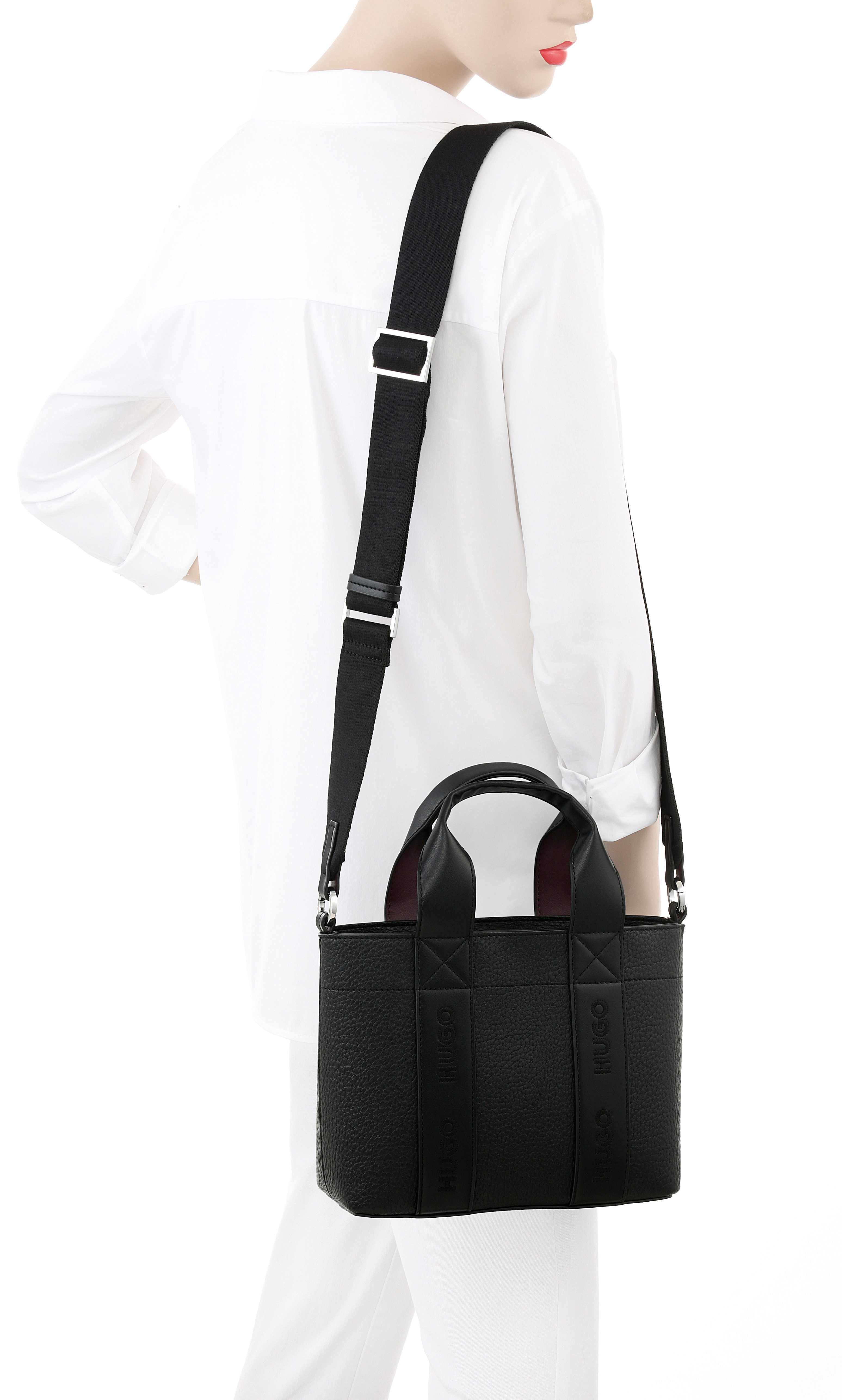 HUGO Henkeltasche Becky, Damen Umhängetasche, Schultertasche, Handtasche mit Reißverschluss