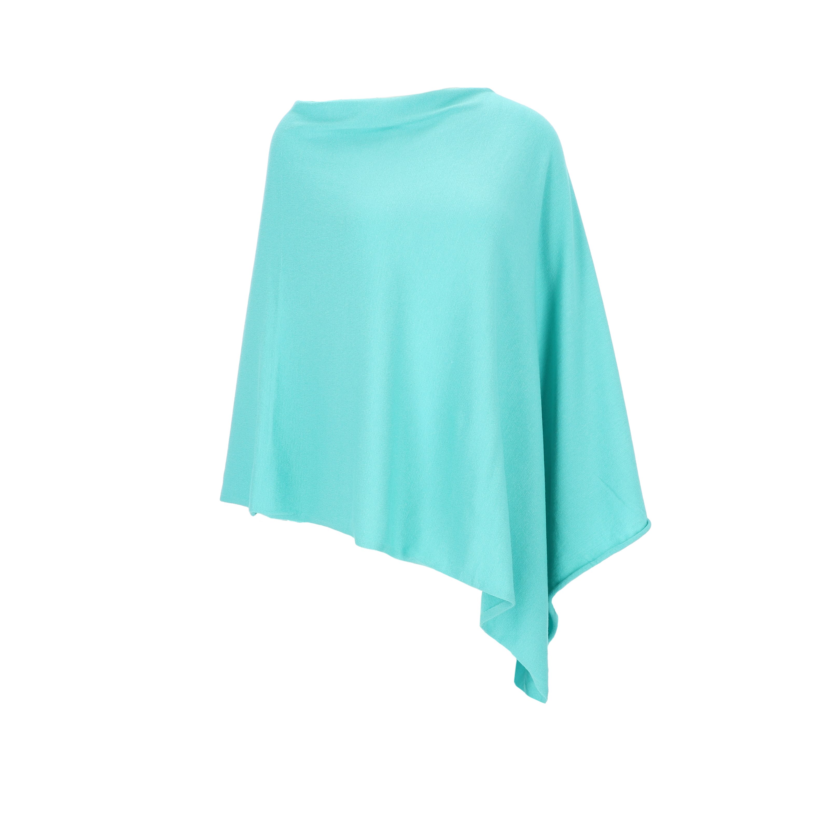 halsüberkopf Accessoires Strickponcho Strickponcho in tollen Unifarben! günstig online kaufen