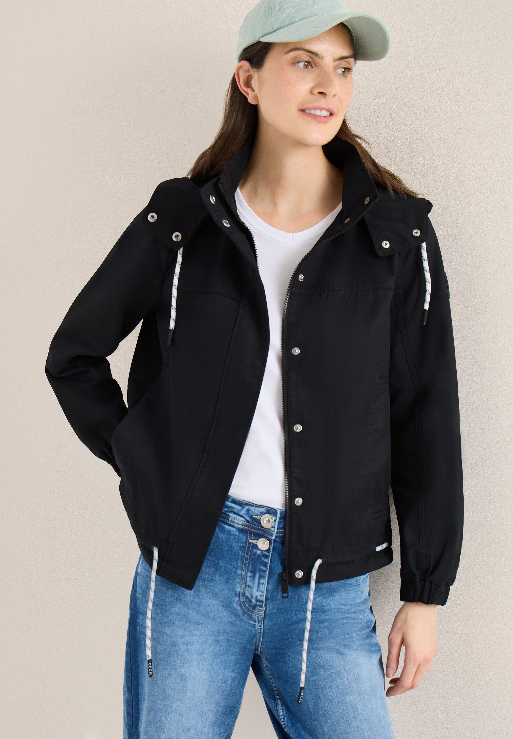 CECIL Outdoorjacke im Hoodie-Style