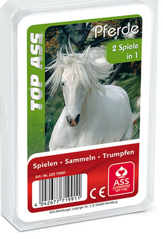 Cartamundi Spiel TOP ASS - Pferde Quartett