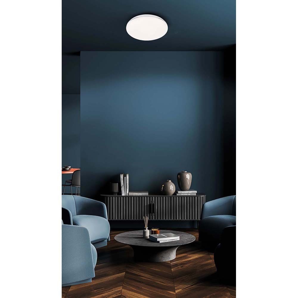 FISCHER & HONSEL LED Deckenleuchte, LED-Leuchtmittel fest verbaut, Warmweiß, Deckenlampe Deckenleuchte dimmbar 3 Stufen LED Wohnzimmerleuchte