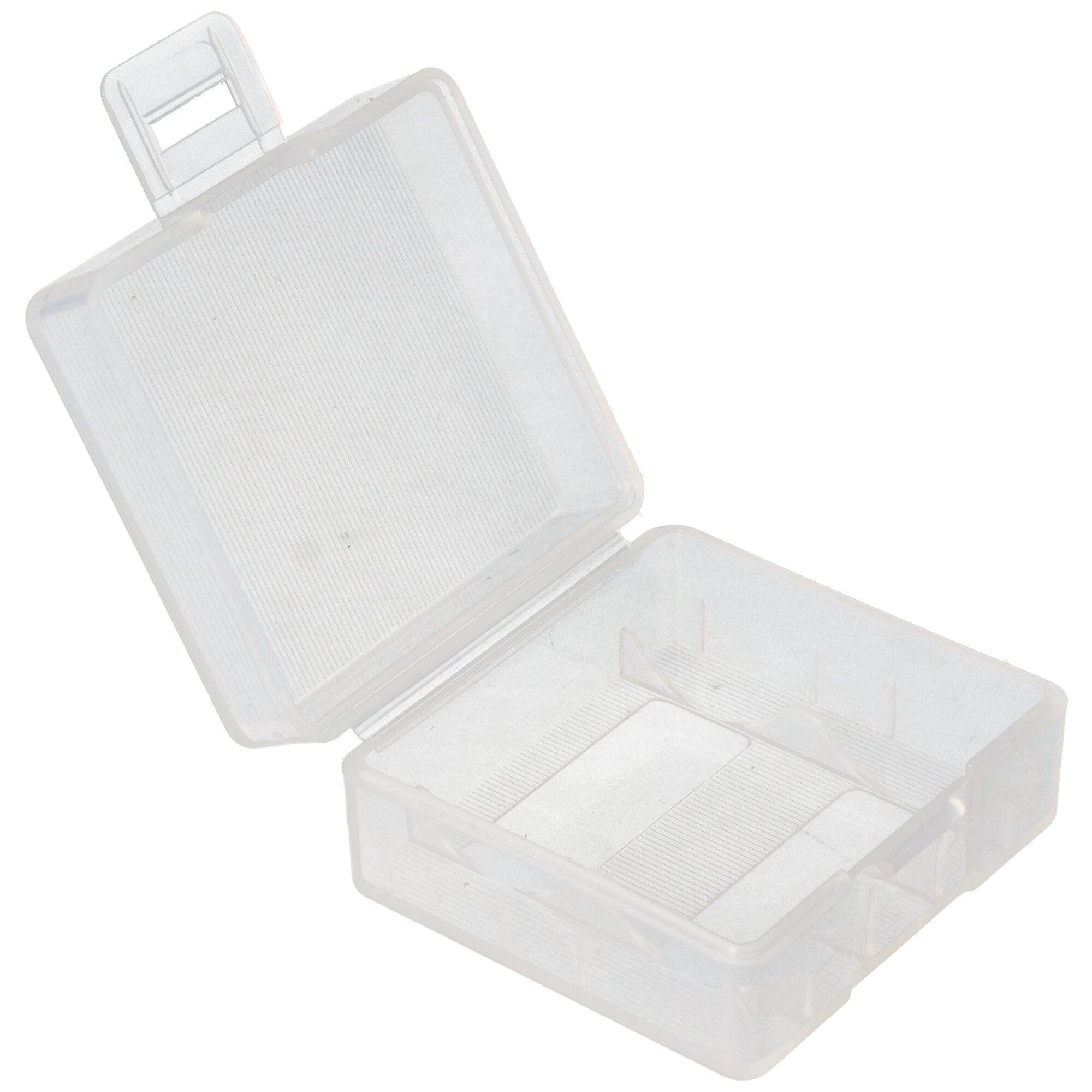 Soshine Akku Aufbewahrungsbox für 2x 18350 Akkus transparent Batterie