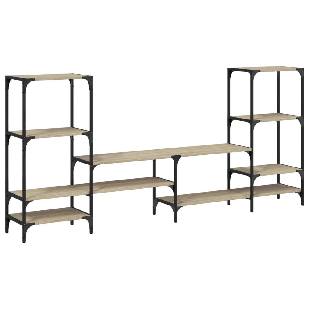 vidaXL TV-Schrank TV-Schrank Sonoma-Eiche 206,5x28,5x95 cm günstig online kaufen