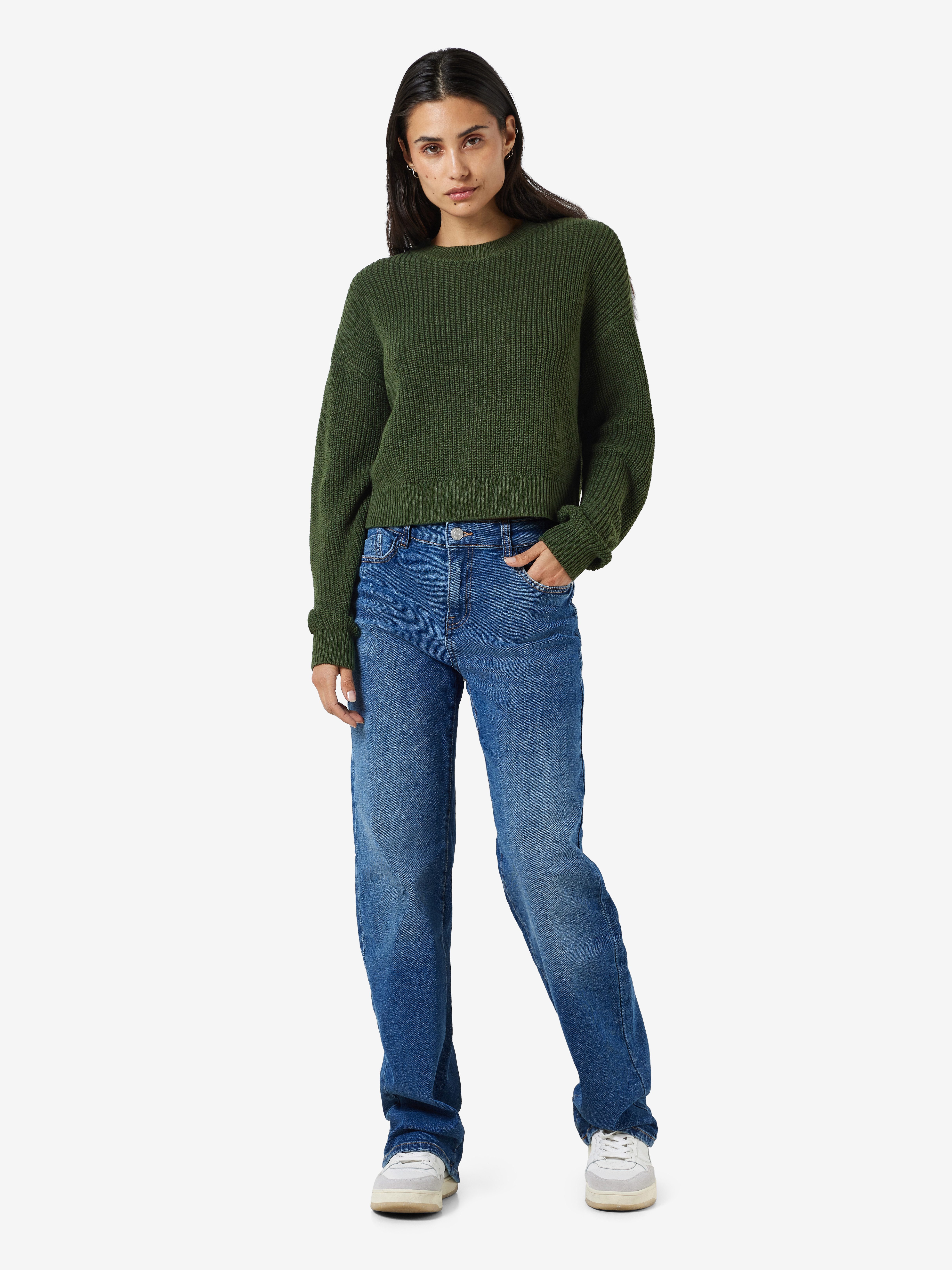 Noisy may Rundhalspullover NMMAYSA L/S O-NECK KNIT NOOS – Bild 3 von 5