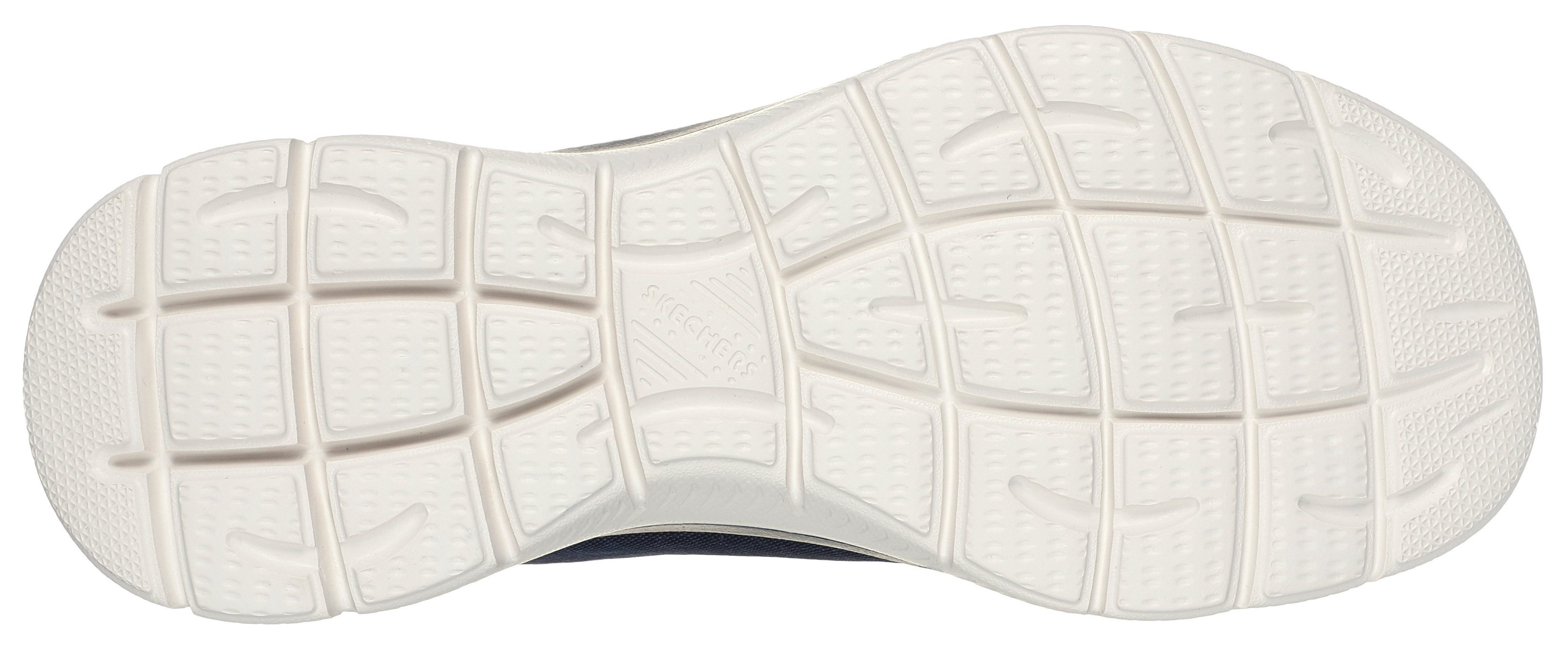 Skechers SUMMITS-CLASSY NIGHT Slip-On Sneaker Slipper, Freizeitschuh mit komfortabler Heel Pillow Funktion