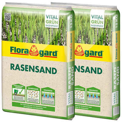 Floragard Rasensand »Quarzsand«, 2x15 Kg