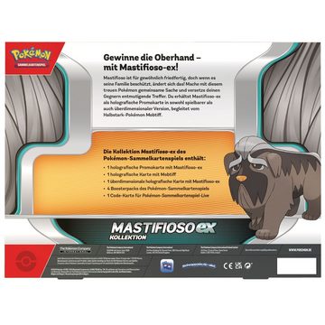 POKÉMON Sammelkarte Mastifioso-EX Kollektion Pokemon Sammel-Karten Edition deutsch