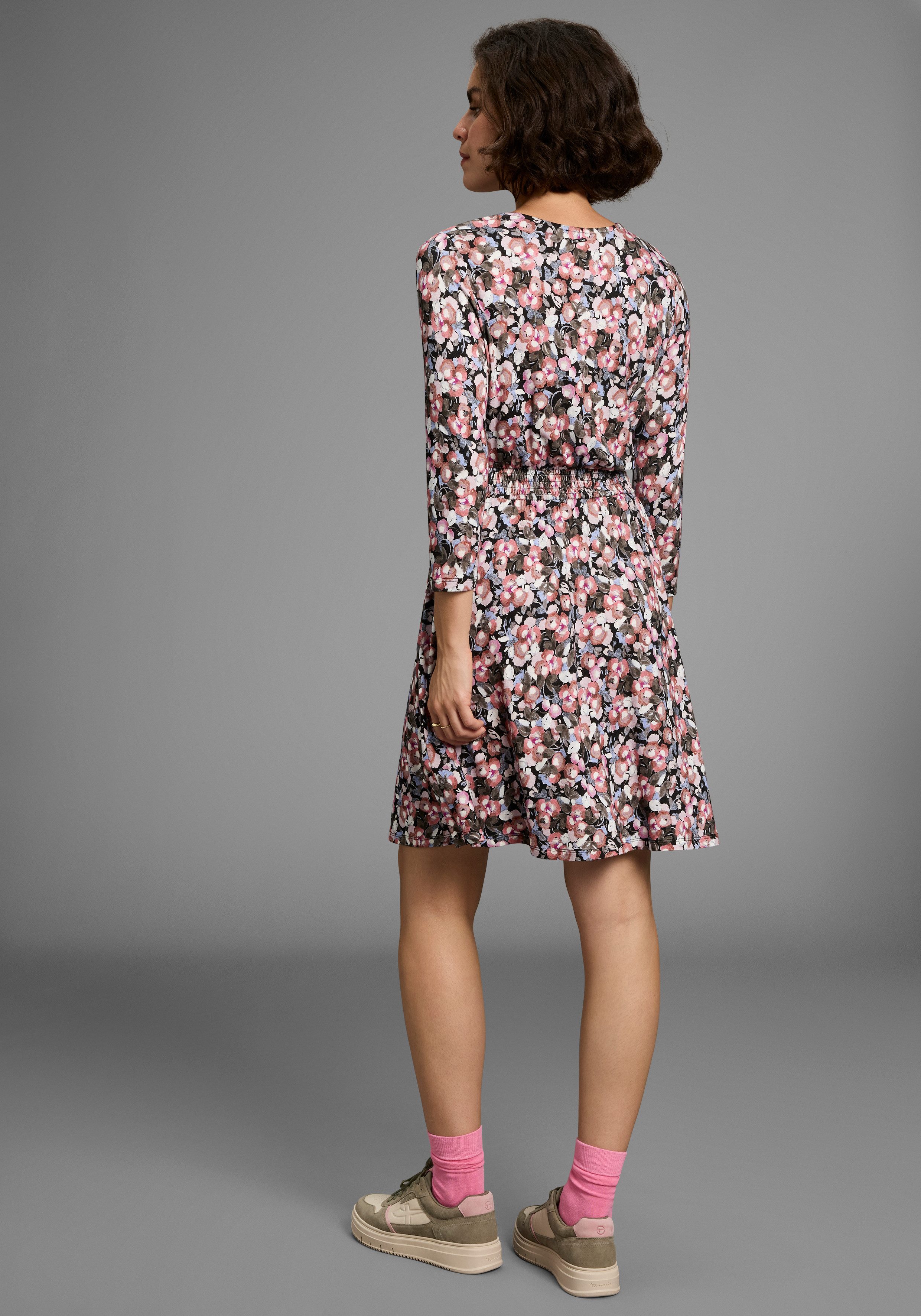 Laura Scott Jerseykleid sportlich-feminin mit floralem günstig online kaufen