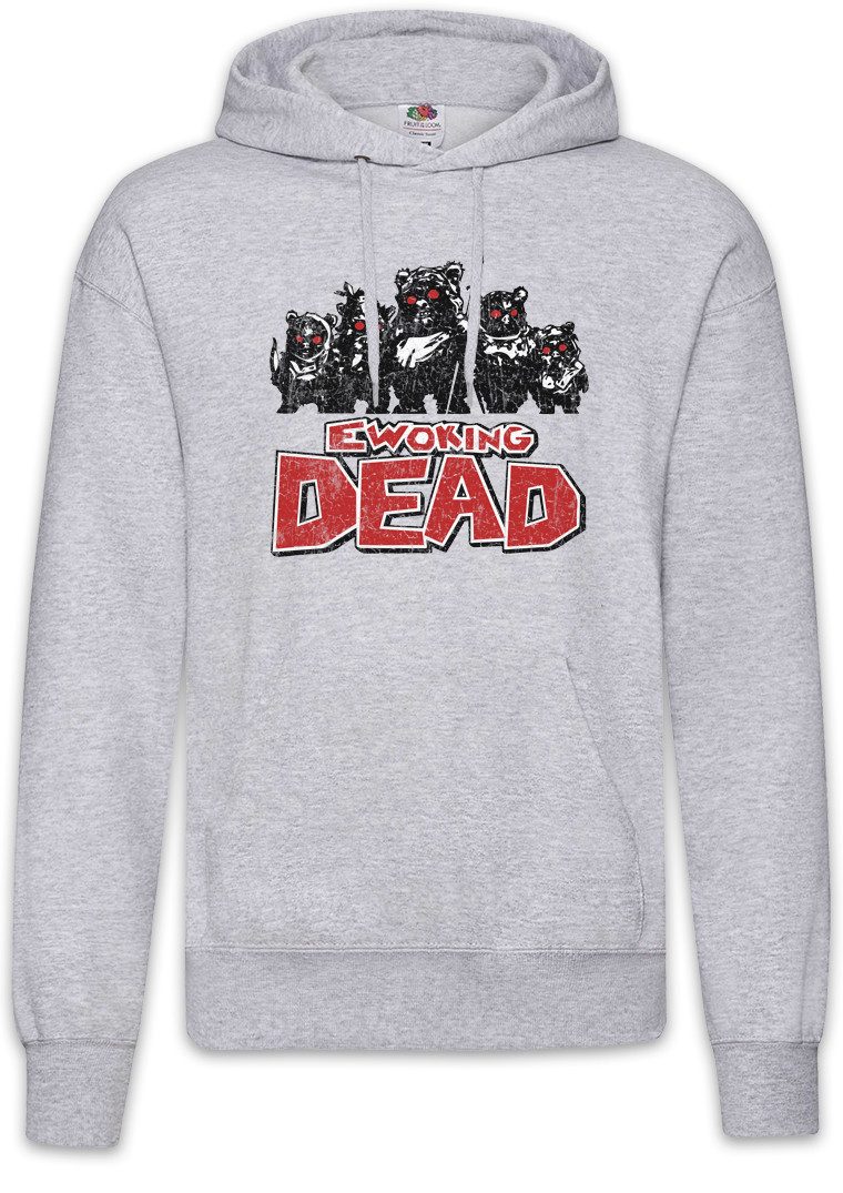 Hoodie Ewoking Dead Herren Hoodie The Walking Living Zombie Zombies Star