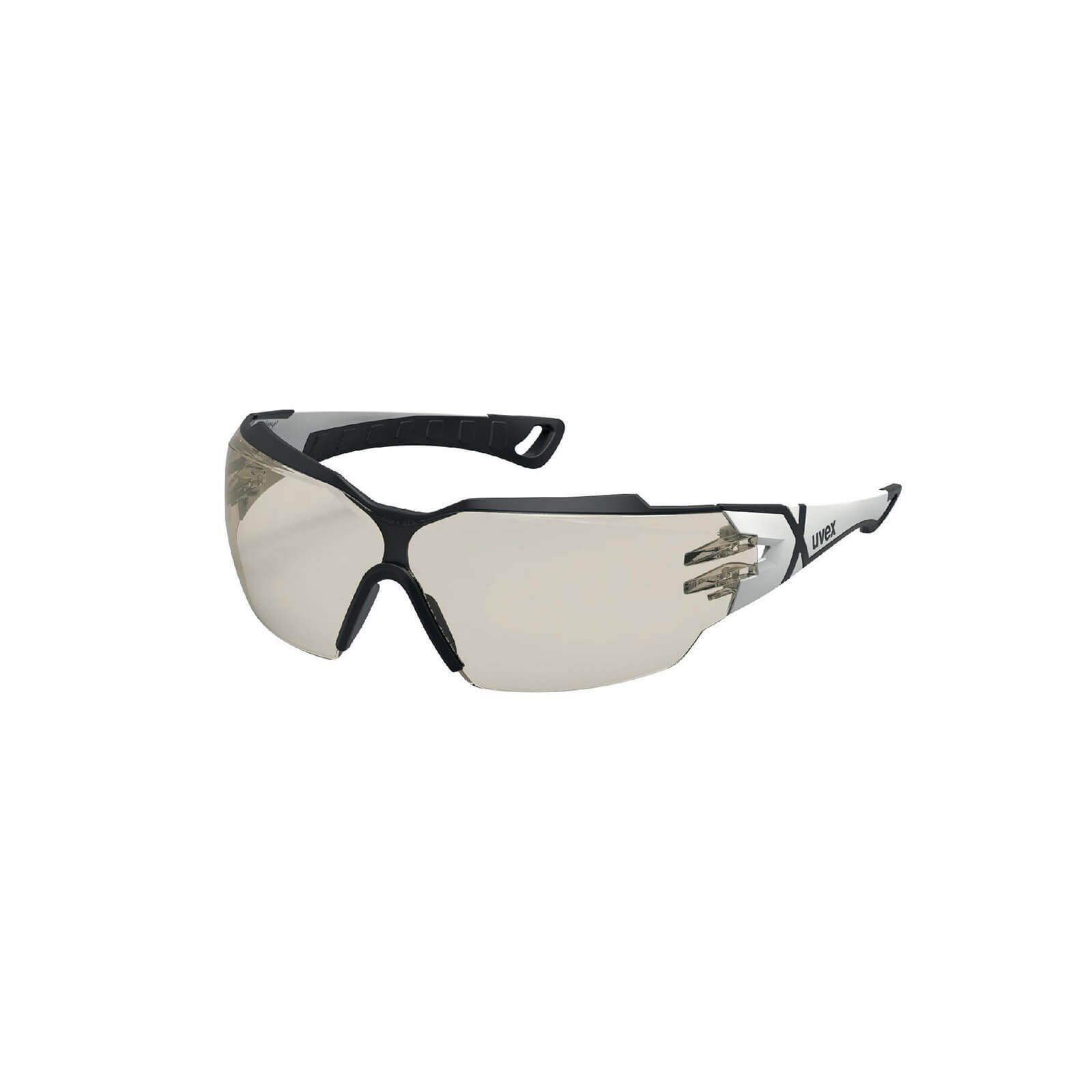Uvex Arbeitsschutzbrille uvex Bügelbrille pheos cx2 schwarz/weiß