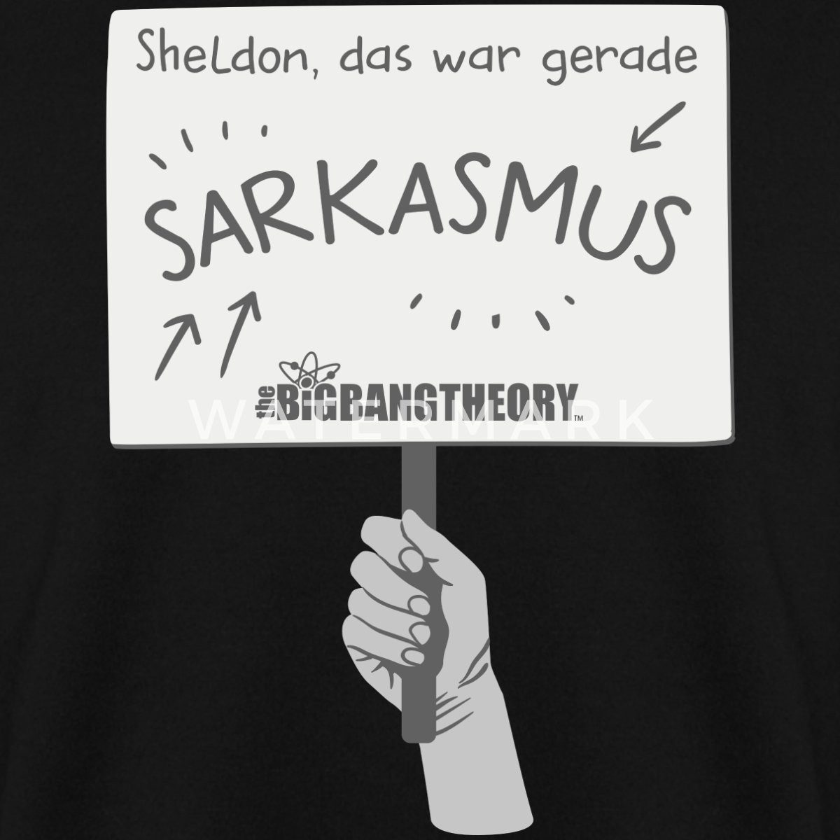 Spreadshirt Sweatshirt The Big Bang Theory Sarkasmus Unisex Pullover (1-tlg)