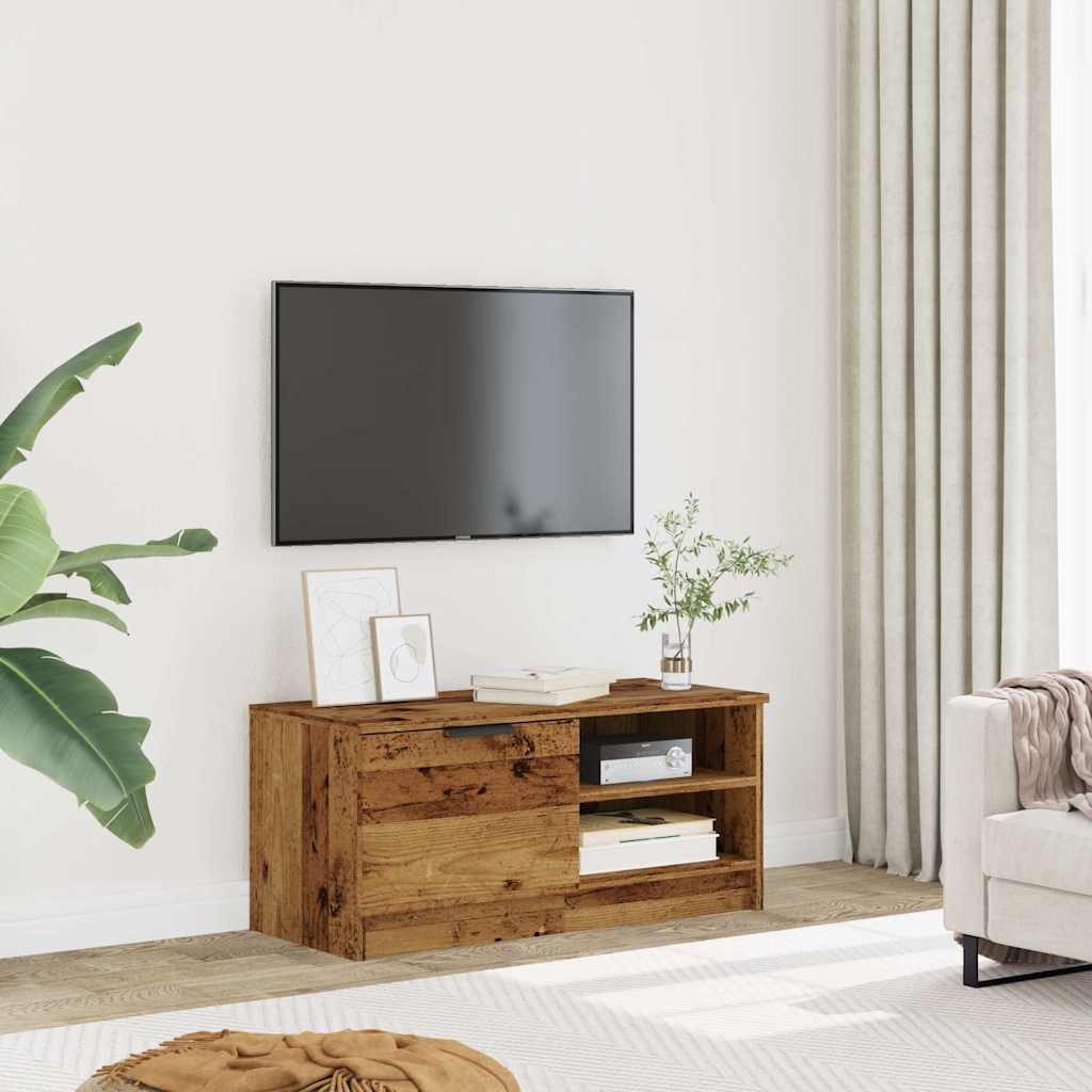 vidaXL TV-Schrank TV-Schrank Altholz-Optik 80x35x36,5 cm günstig online kaufen