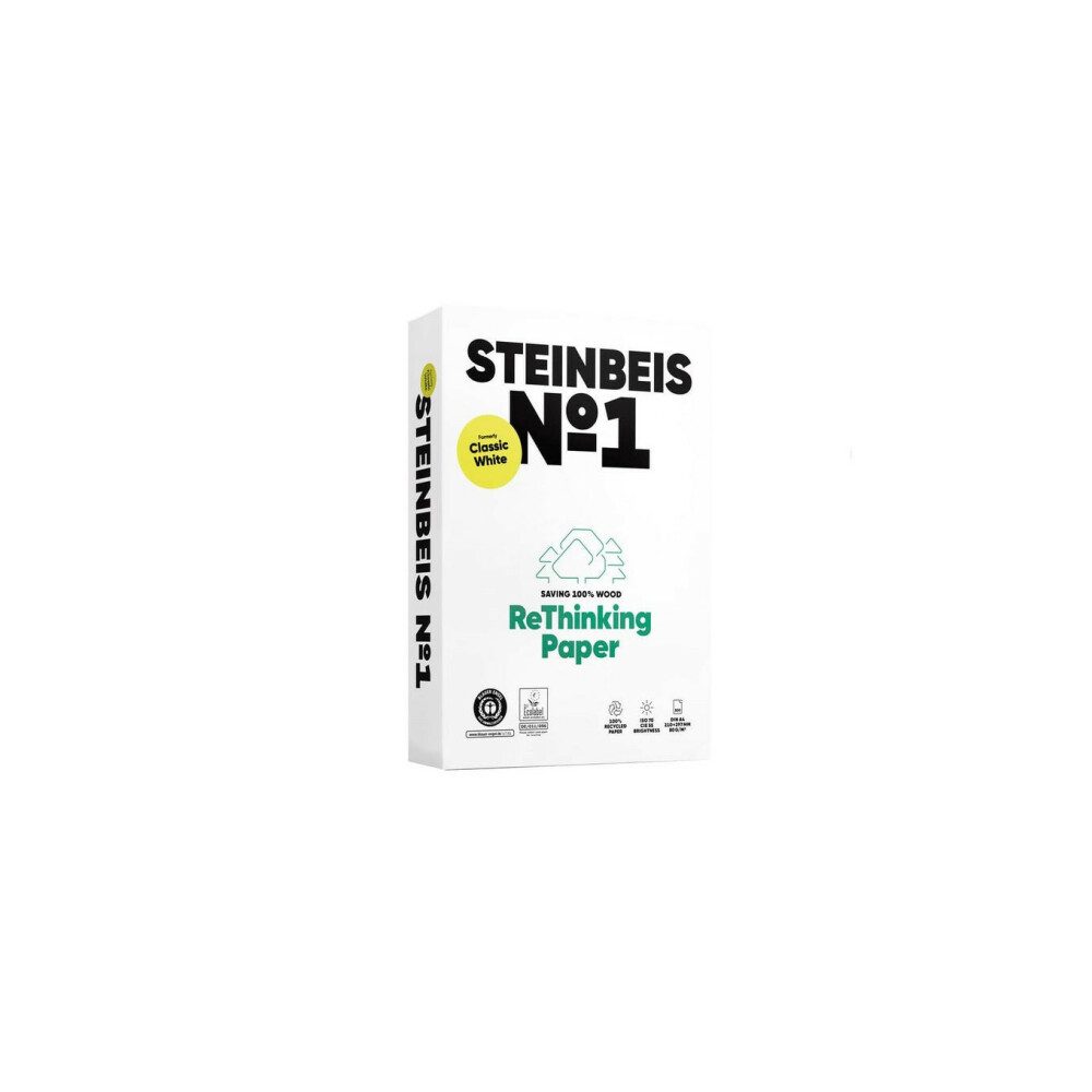 STEINBEIS Drucker- und Kopierpapier Papier RC Steinbeis No, 1 A4 80g 500Bl