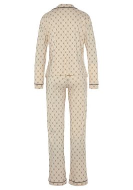 s.Oliver Pyjama (3 tlg) mit Schlafmaske im Set