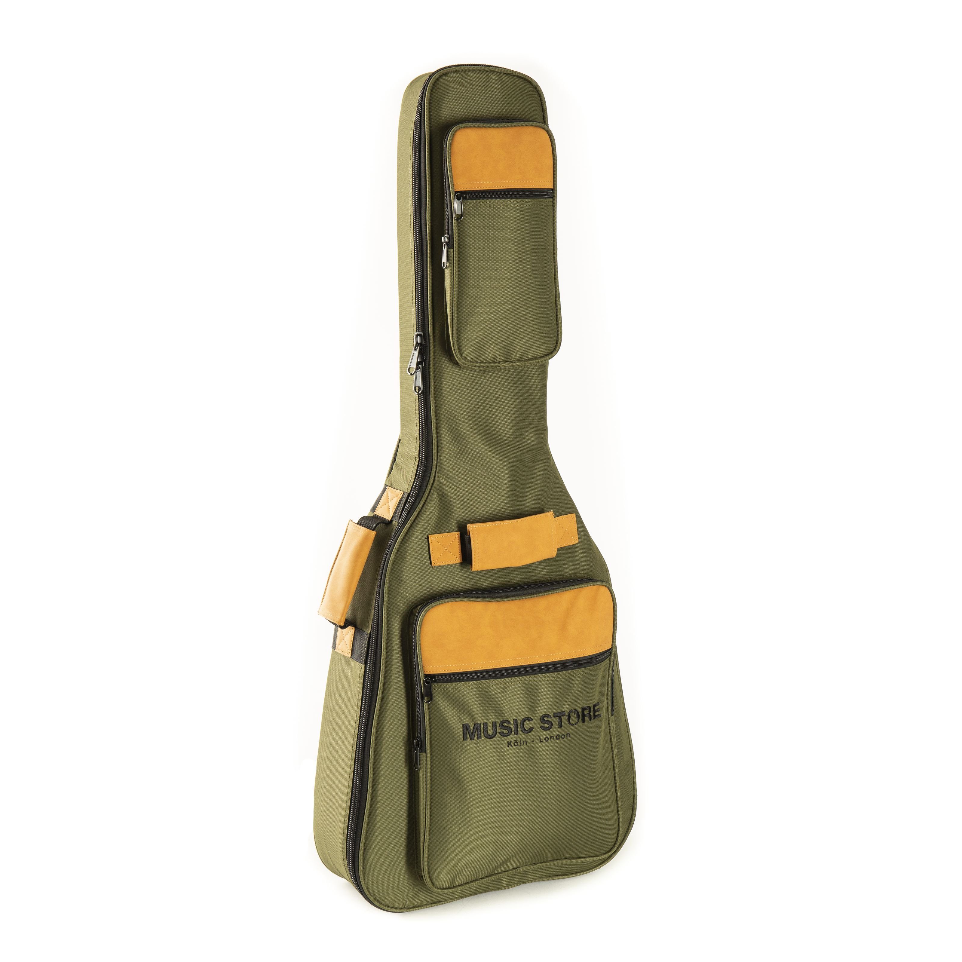 MUSIC STORE Gitarrentasche, Gigbag Classic Guitar Supreme Green - Tasche für Konzertgitarren