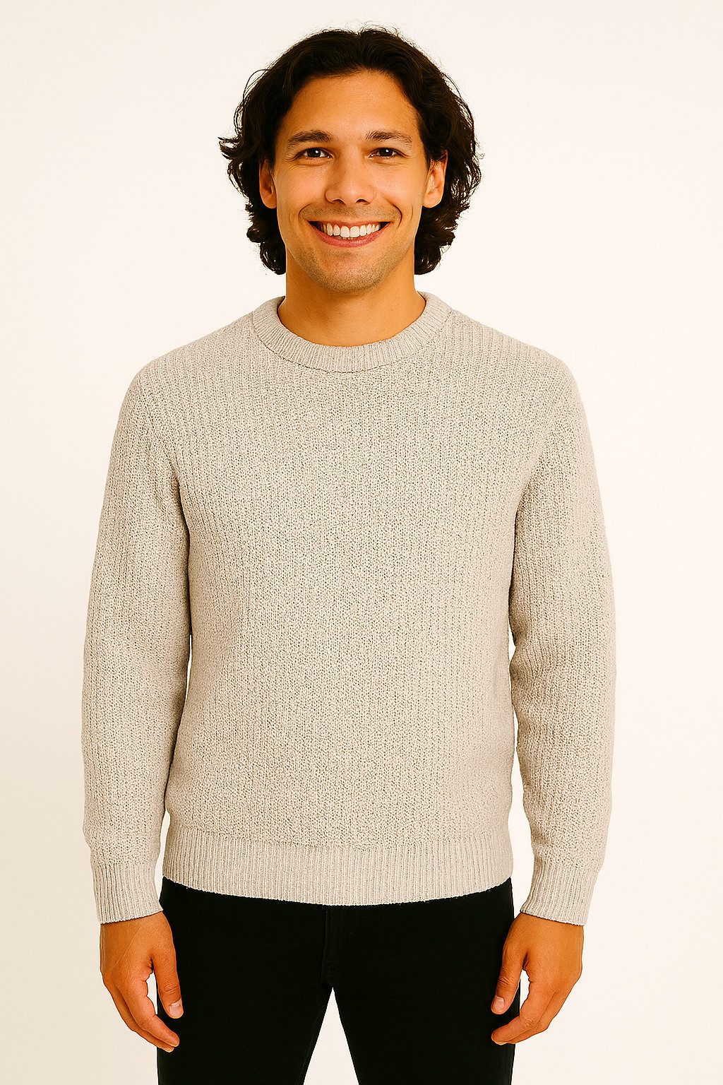 ONLY & SONS Strickpullover ONSROLF RLX CREW NECK KNIT - OTL