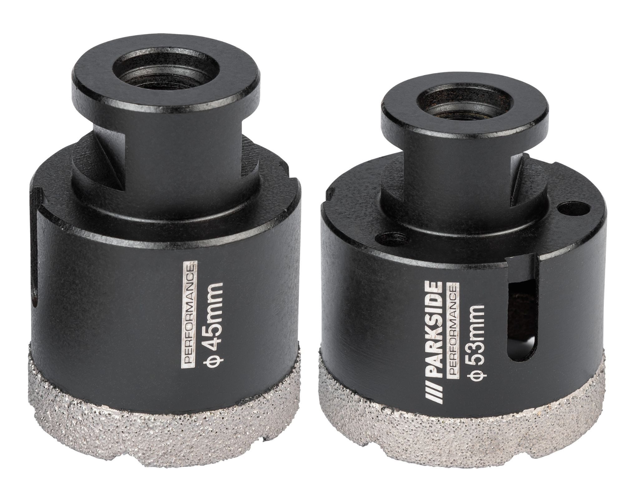 Parkside Bohrkrone PDBK 2 A1, Ø 18 mm, Set, 2-tlg., Diamant, für Winkelschleifer