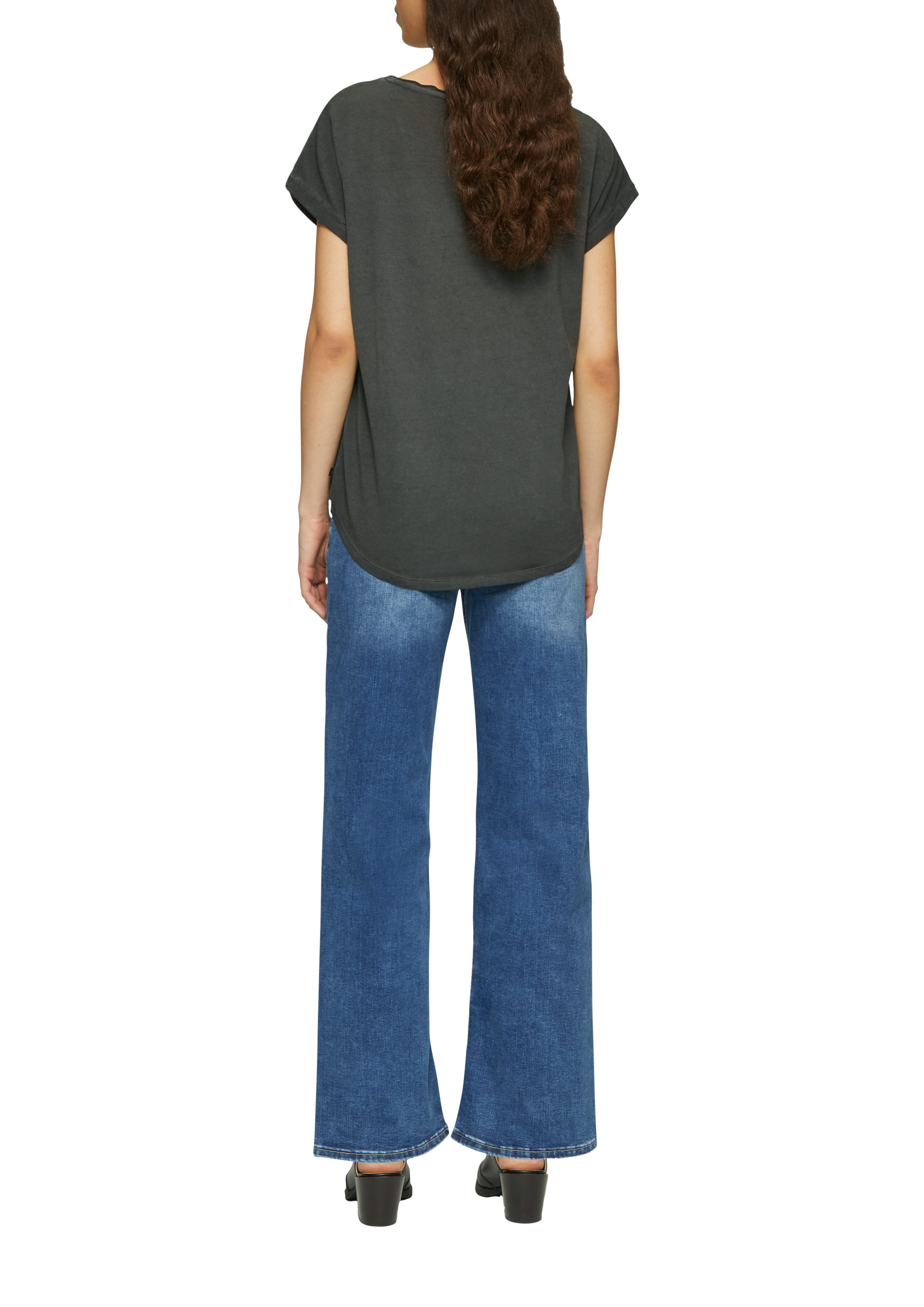 QS T-Shirt mit Frontprint
