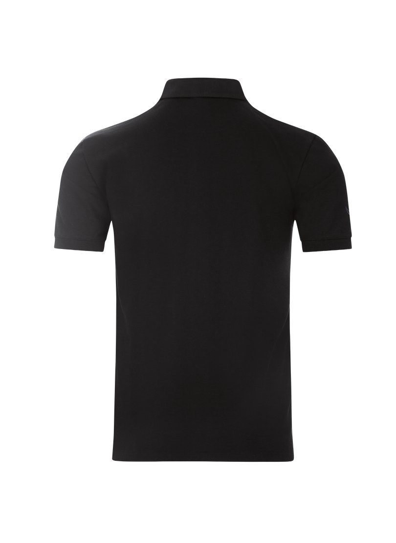 Trigema Poloshirt Business-Poloshirt schwarz TRIGEMA
