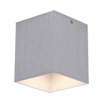 EGLO LED Einbaustrahler, Leuchtmittel inklusive, Warmweiß, Hochwertiger Aufbau Strahler Decken Beleuchtung Wand Lampe eckig