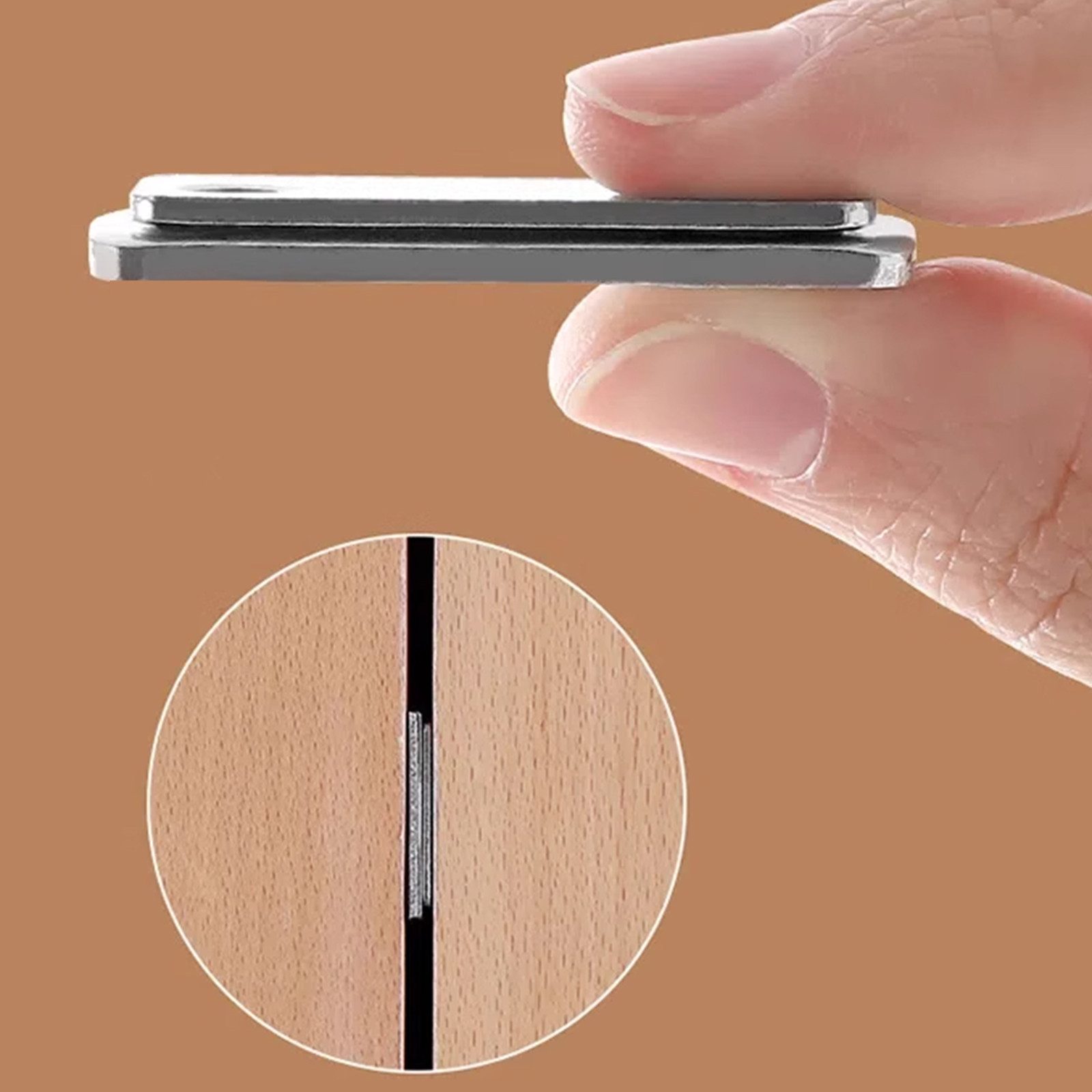 MODFU Haftmagnetschnäpper 12er Set Möbel Magnetverschluss Türmagnet, Möbelm günstig online kaufen