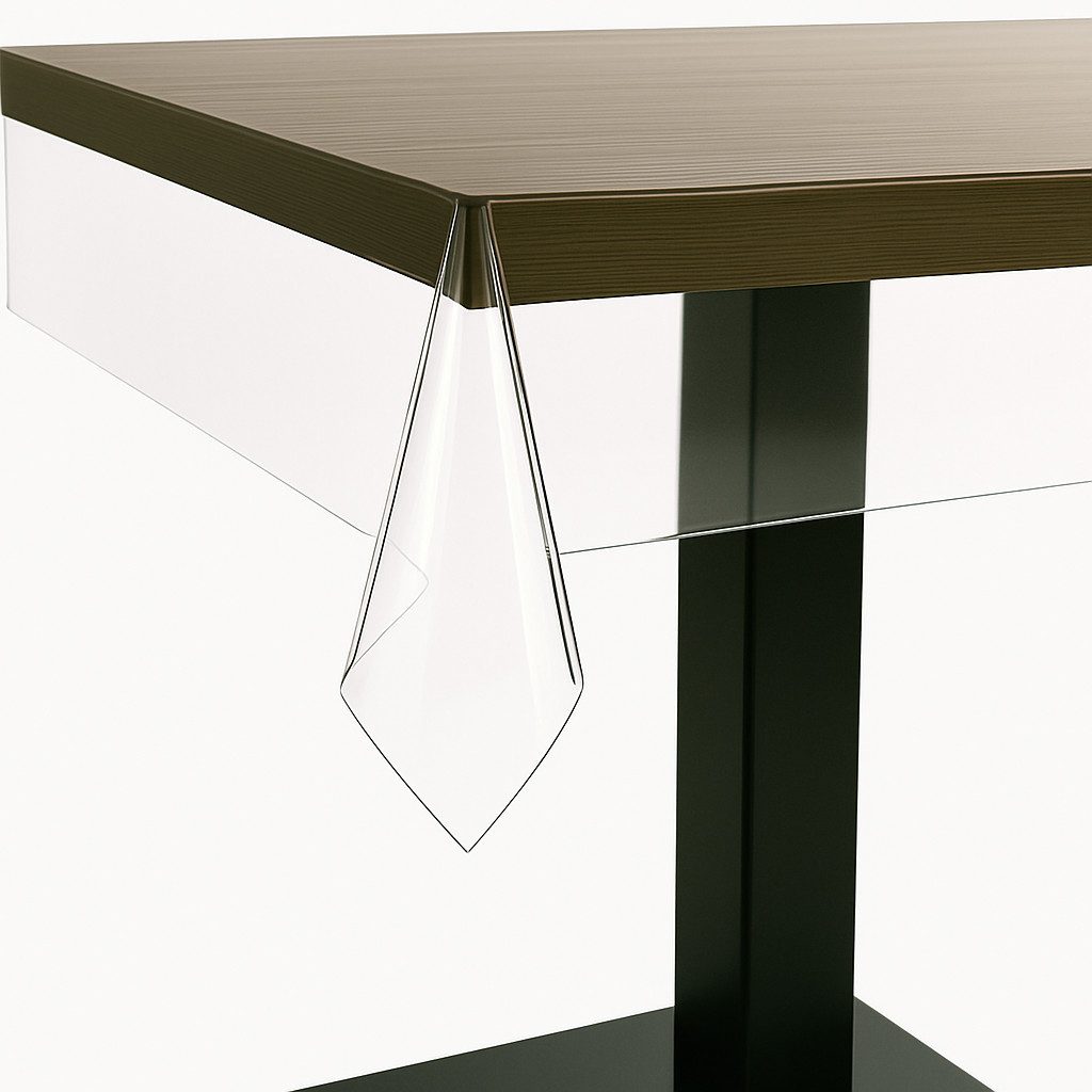 MelyshaHome Tischdecke Transparente PVC Tischdecke elastisch viele Größen k günstig online kaufen
