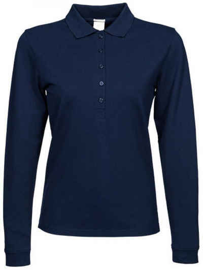 Tee Jays Langarm-Poloshirt Ladies Stretch Long Sleeve Poloshirt