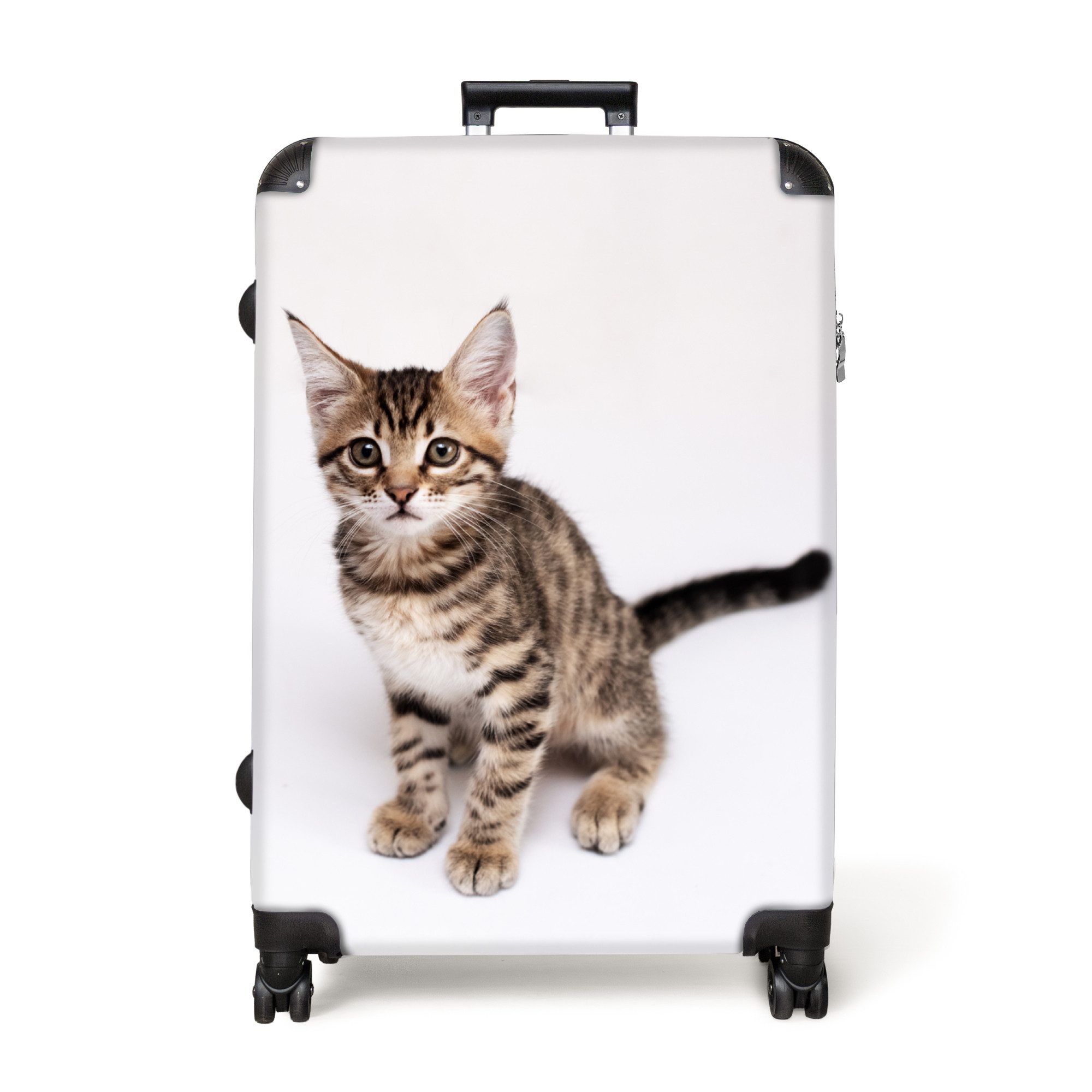 NoBoringSuitcases.com© Hartschalen-Trolley Katze - Haustiere - günstig online kaufen