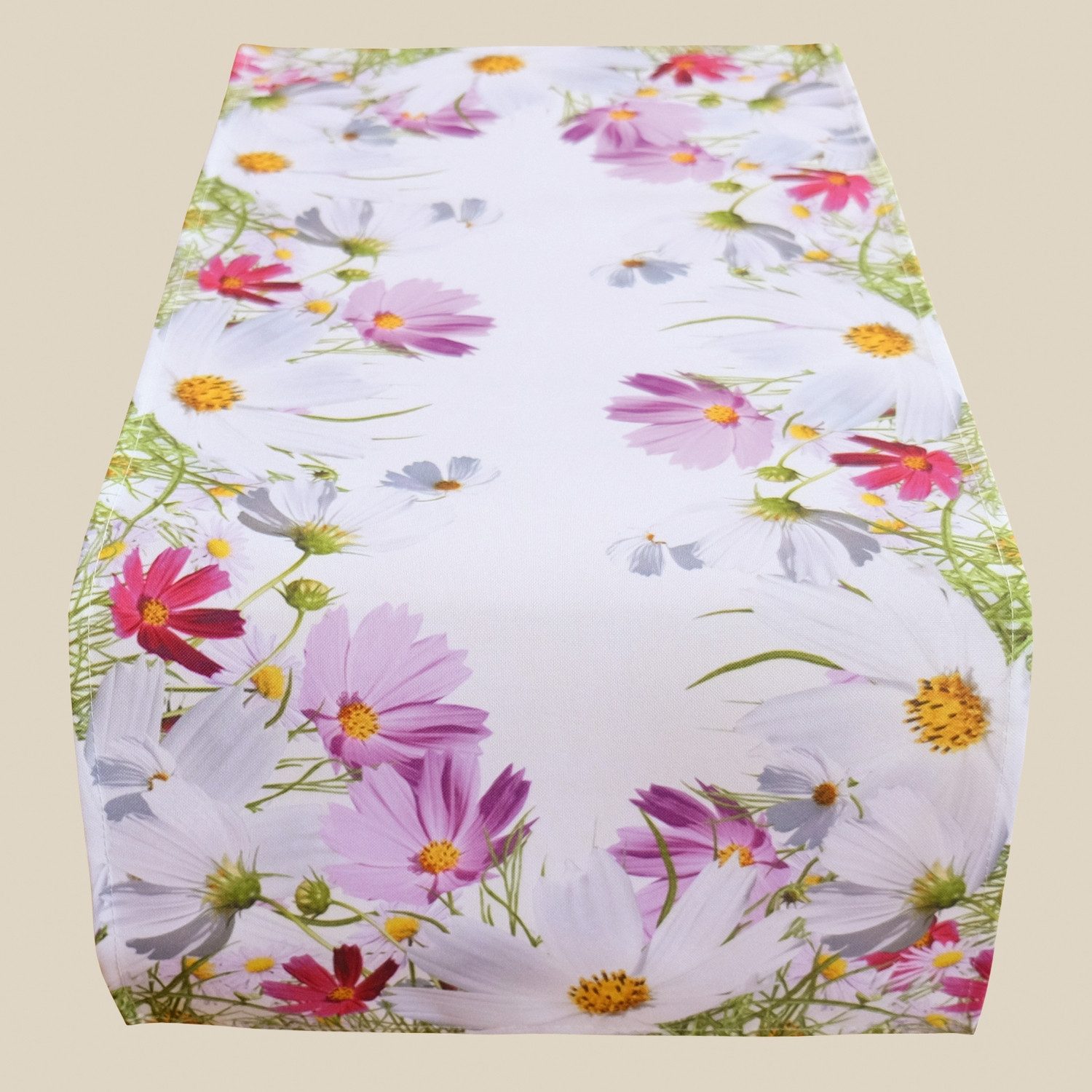 texpot Tischdecke Tischläufer Druckmotiv Blumen Frühling günstig online kaufen