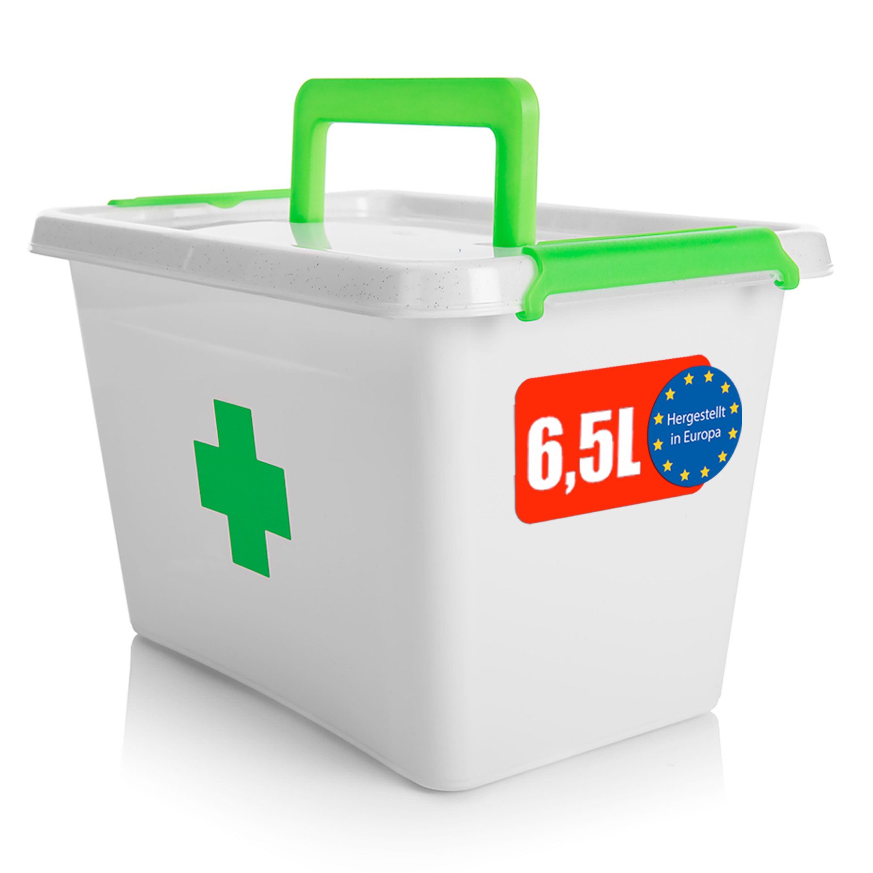 BigDean Aufbewahrungsbox Medizinbox 6,5 L aus BPA-freiem & lebensmittelecht günstig online kaufen