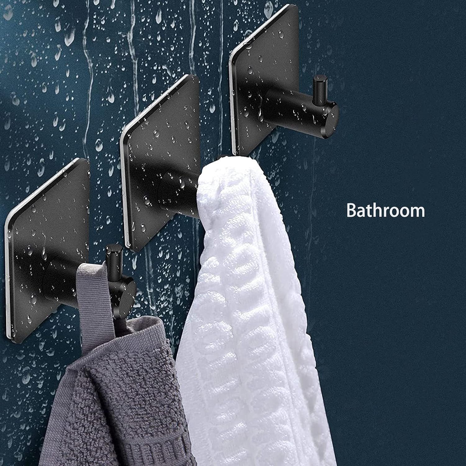 Blusmart Handtuchhaken 4 Stück Handtuchhalter Wandhaken günstig online kaufen