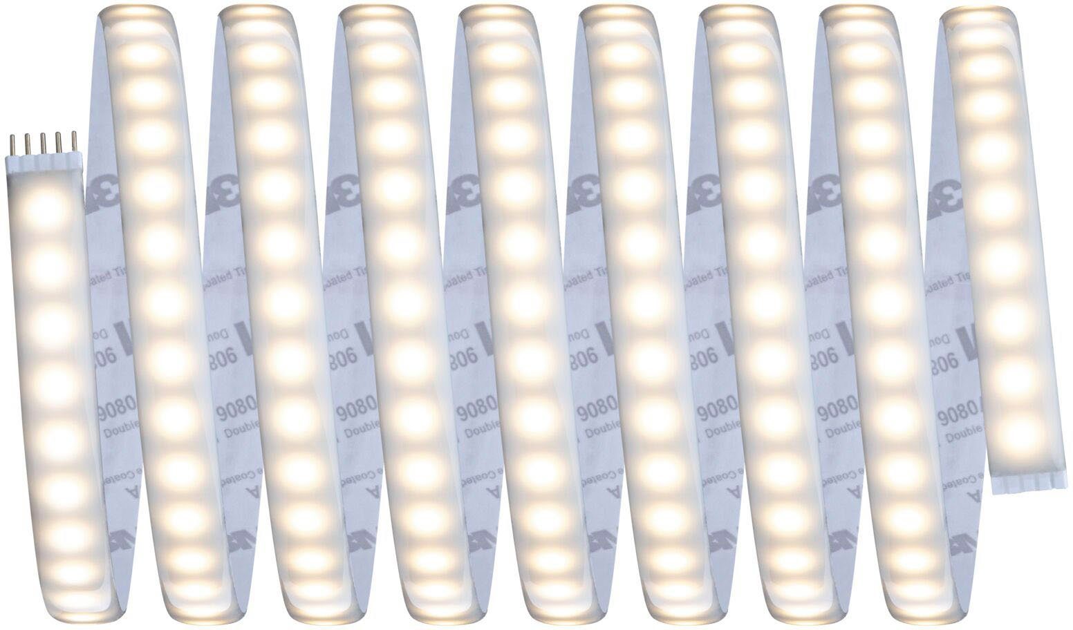 Paulmann LED-Streifen MaxLED 1000 Basisset 3m IP44 Cover 2700-6500K 32W 230/24V 60VA, 1-flammig, Tunable White