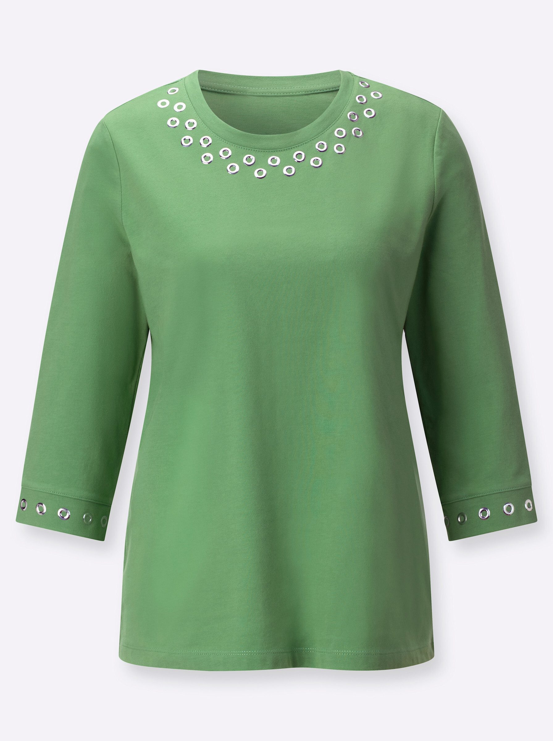 creation L T-Shirt Pima-Baumwoll-Shirt 3/4-Arm
