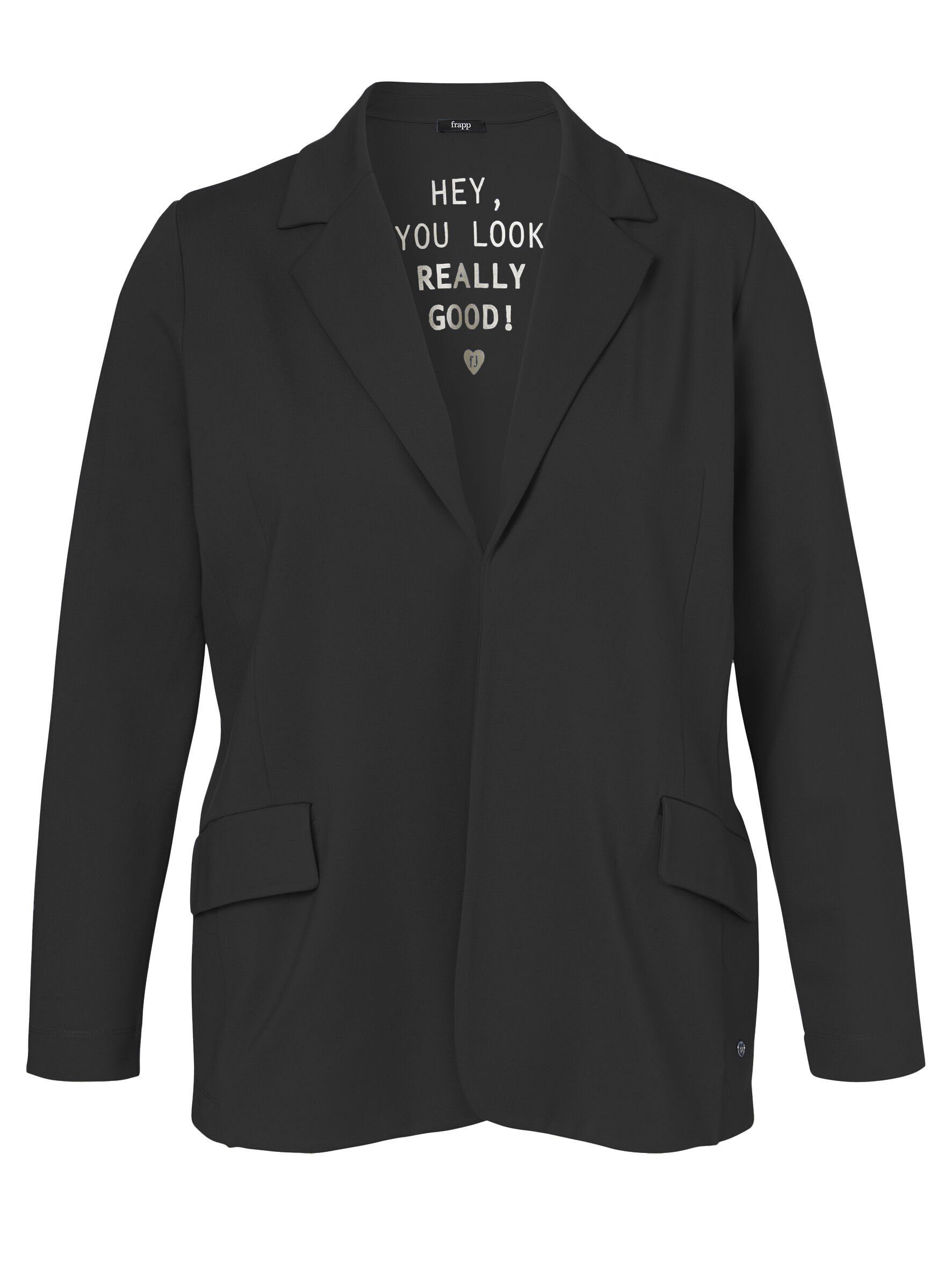 FRAPP Outdoorjacke (1-St) mit Logo-Applikation