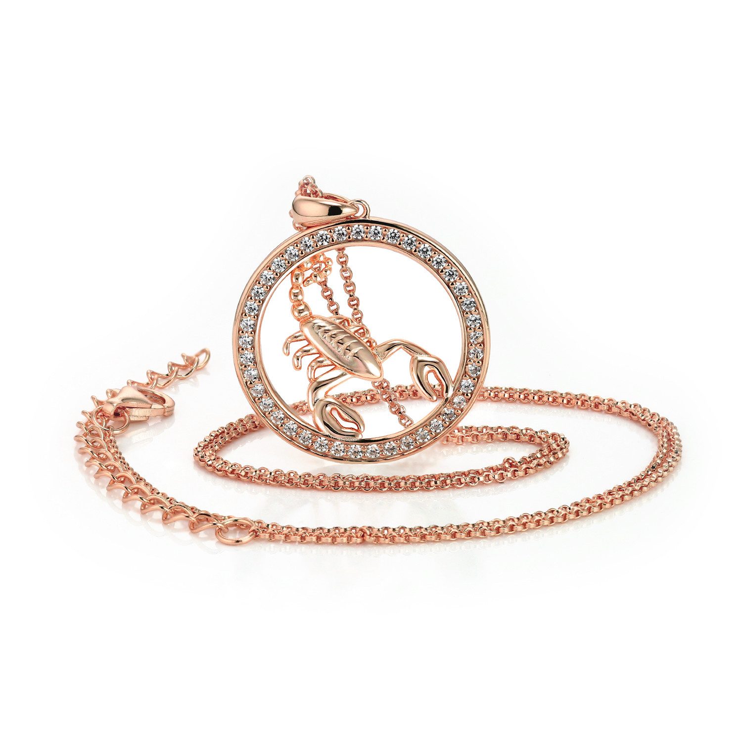 PAVELS Kette mit Anhänger Eclipse Skorpion, Damen Halskette für das Sternze günstig online kaufen