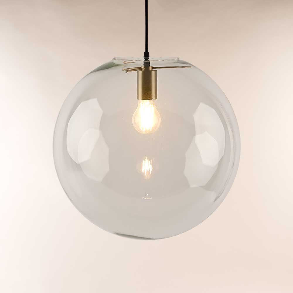s.luce Pendelleuchte Galerieleuchte Orb Glaskugel 5m günstig online kaufen