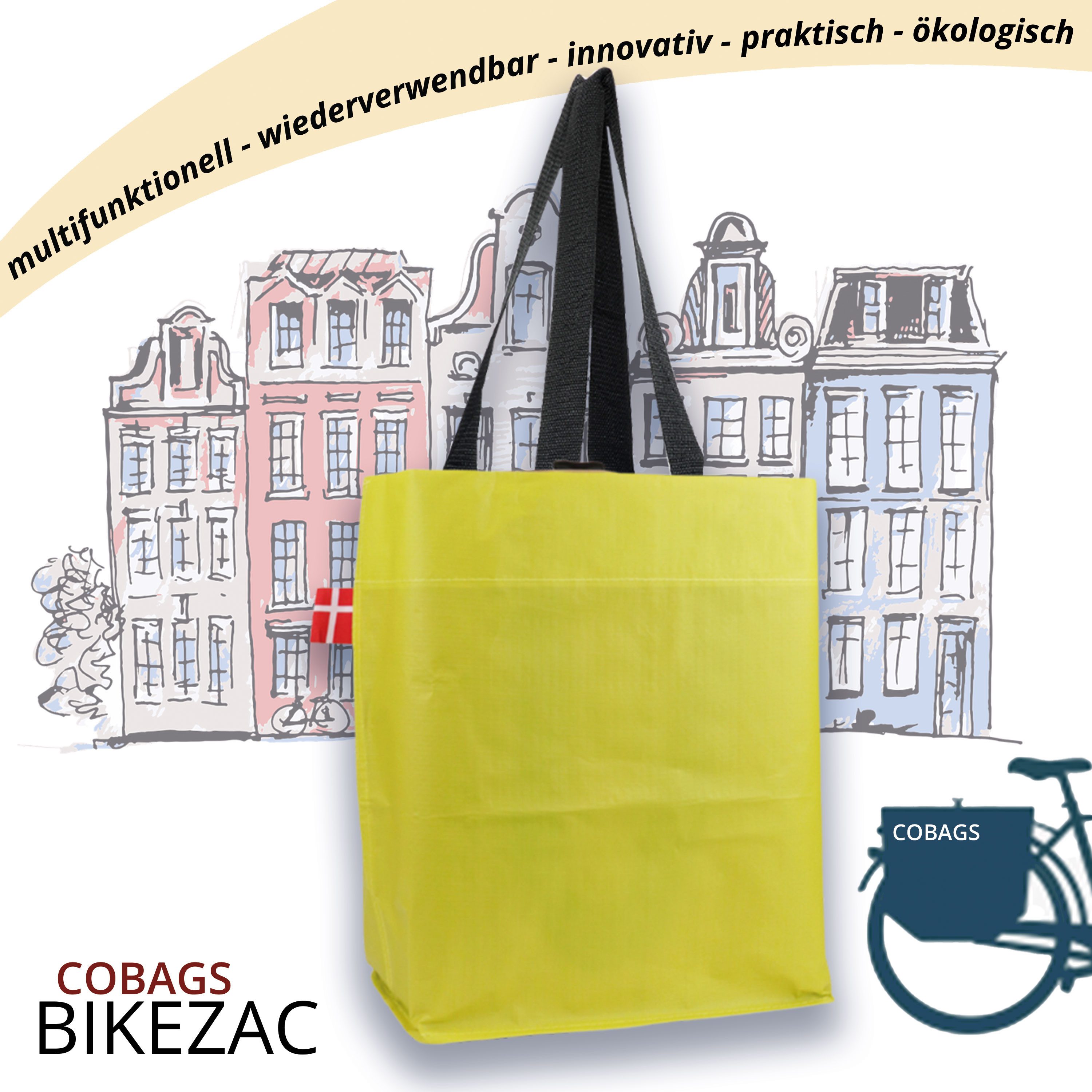 BIKEZAC Shopper COBAGS 2.0 Fahrrad Einkaufstasche günstig online kaufen