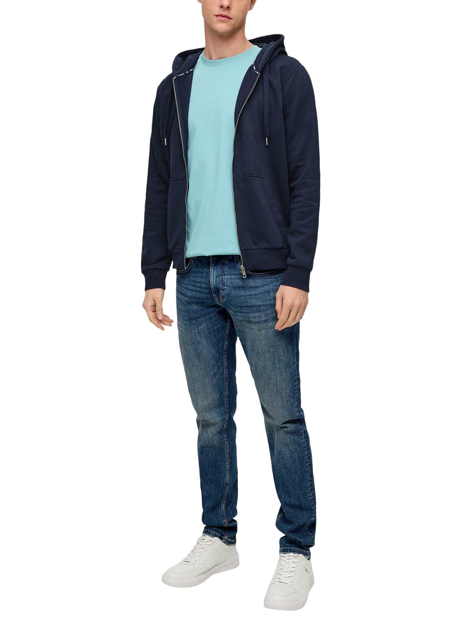 QS Kapuzensweatshirt mit Kapuze