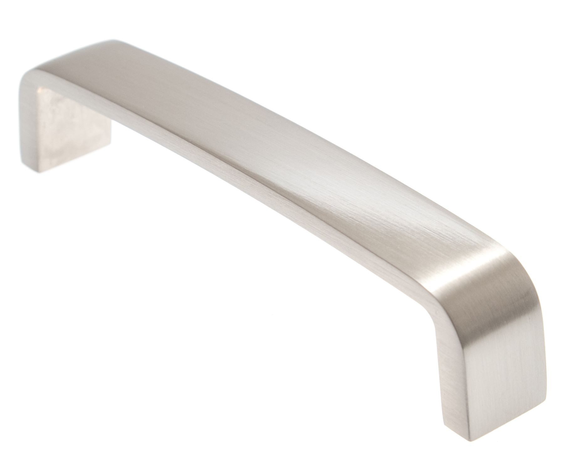 livingpoint24 Möbelgriff Möbelgriff BA 128mm Griffe Küche abgerundet Küchengriff Edelstahloptik (1-St., 18), Modern