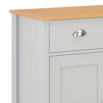 vidaXL Sideboard Sideboard Grau Sideboard Grau 79 x 35 x 81 cm (1 St)