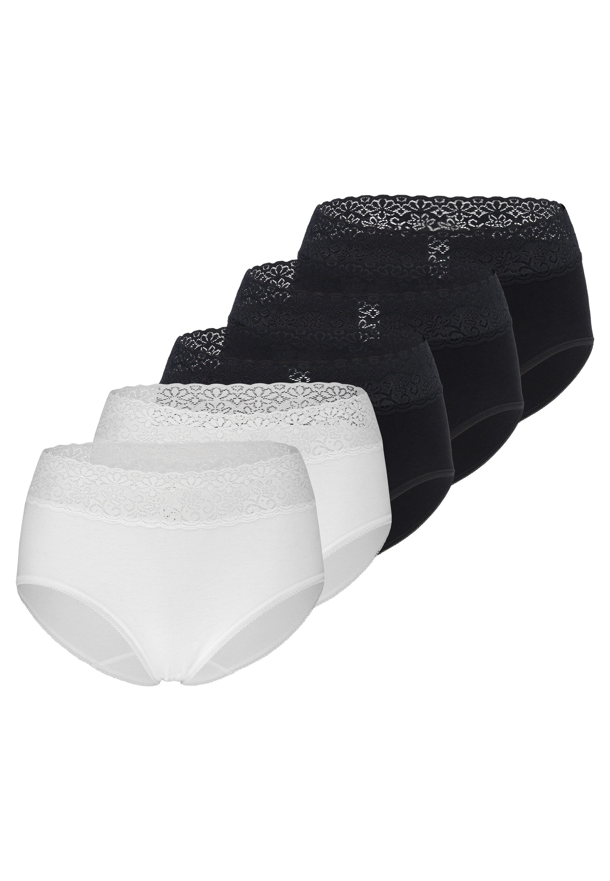 Speidel Taillenslip 5er-Pack Natalie (Spar-Set, 5-St) Taillen Slip - Baumwolle - Atmungsaktiv