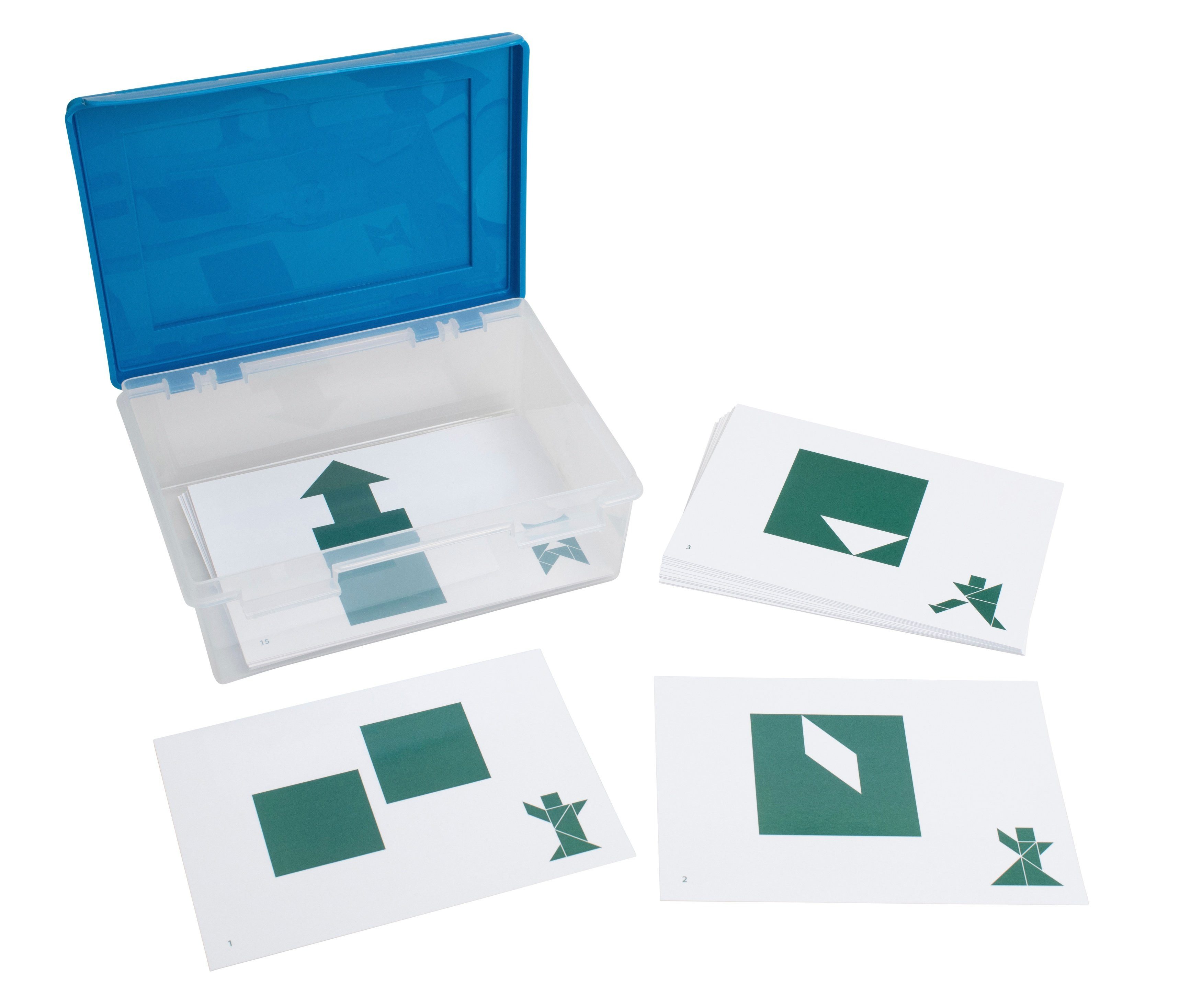 Betzold Karteikarten Tangram-Karten