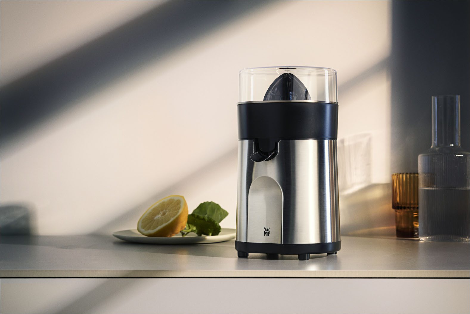 WMF Zitruspresse Stelio, 85 W, für unterschiedliche Fruchtgrößen