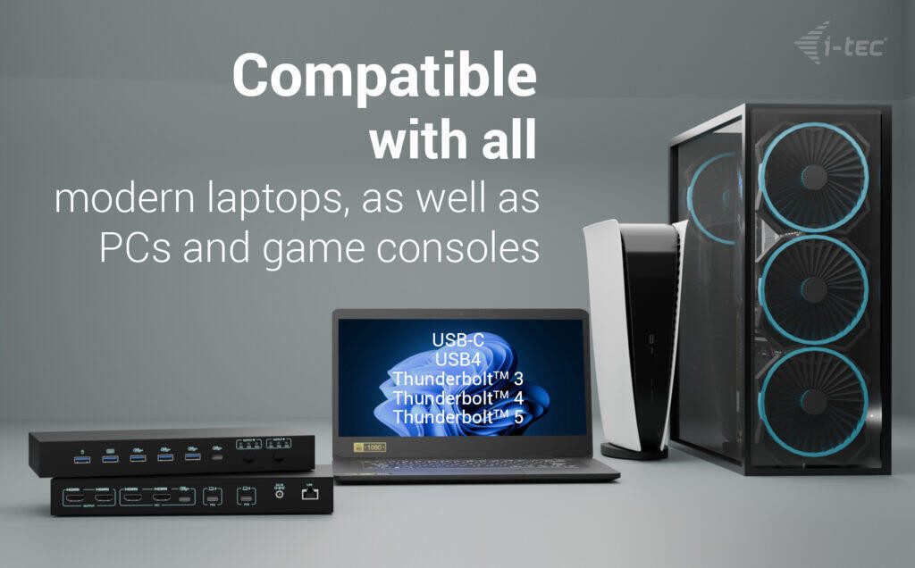 I-TEC Laptop-Dockingstation i-Tec C31KVMDOCKPDPRO