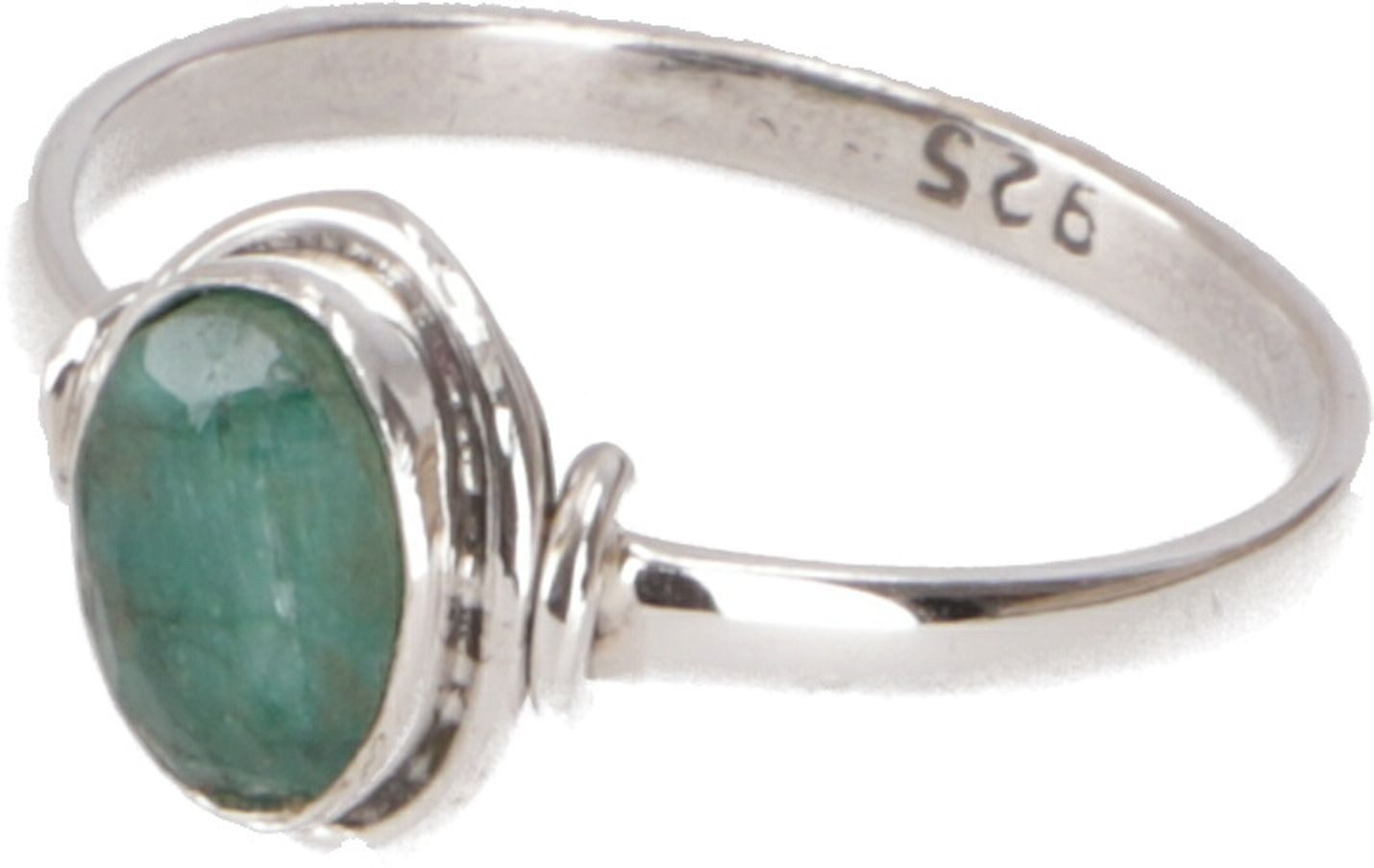 Silberring Boho Silberring, filigraner Edelsteinring -..