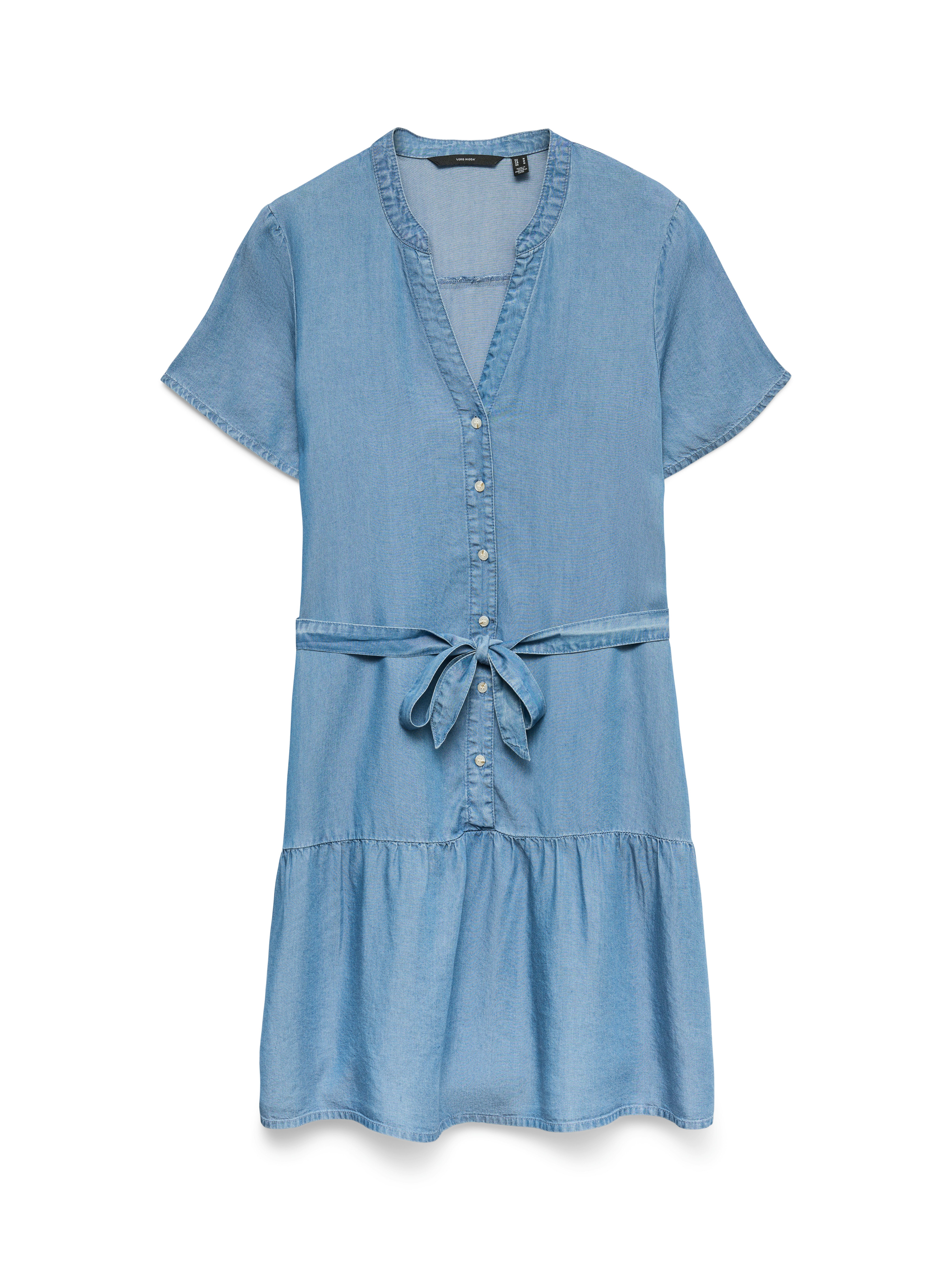 Vero Moda Minikleid VMFLEUR SS SHORT günstig online kaufen
