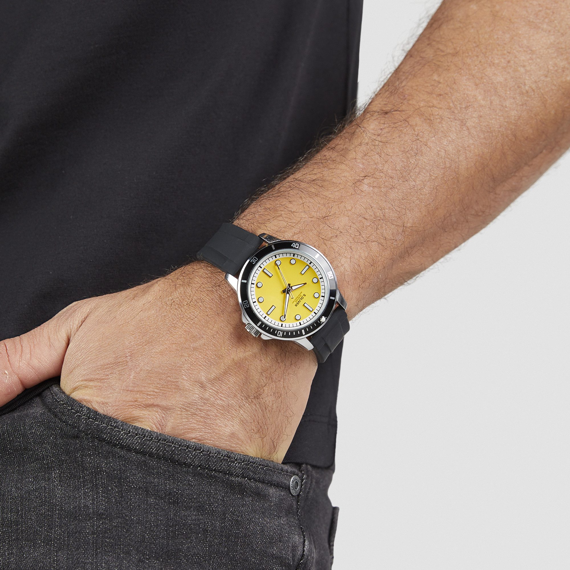 s.Oliver Quarzuhr Silikon